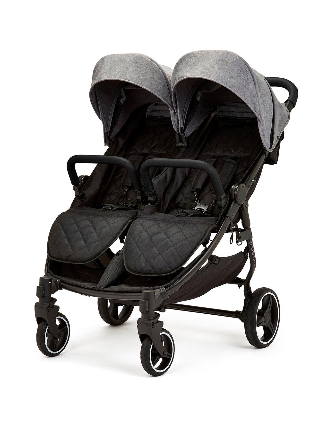 ickle-bubba-venus-max-double-stroller-black-space-grey-blackfront