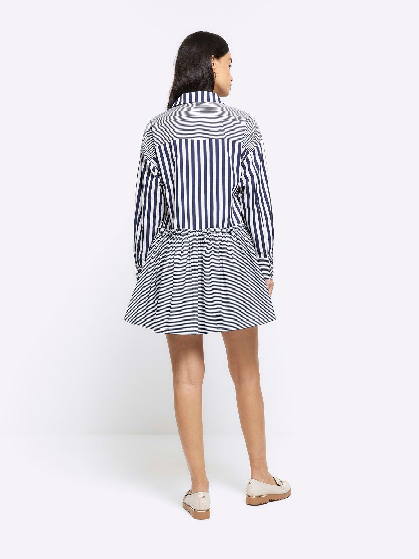 river-island-asymmetric-smock-dress-dark-bluestillFront