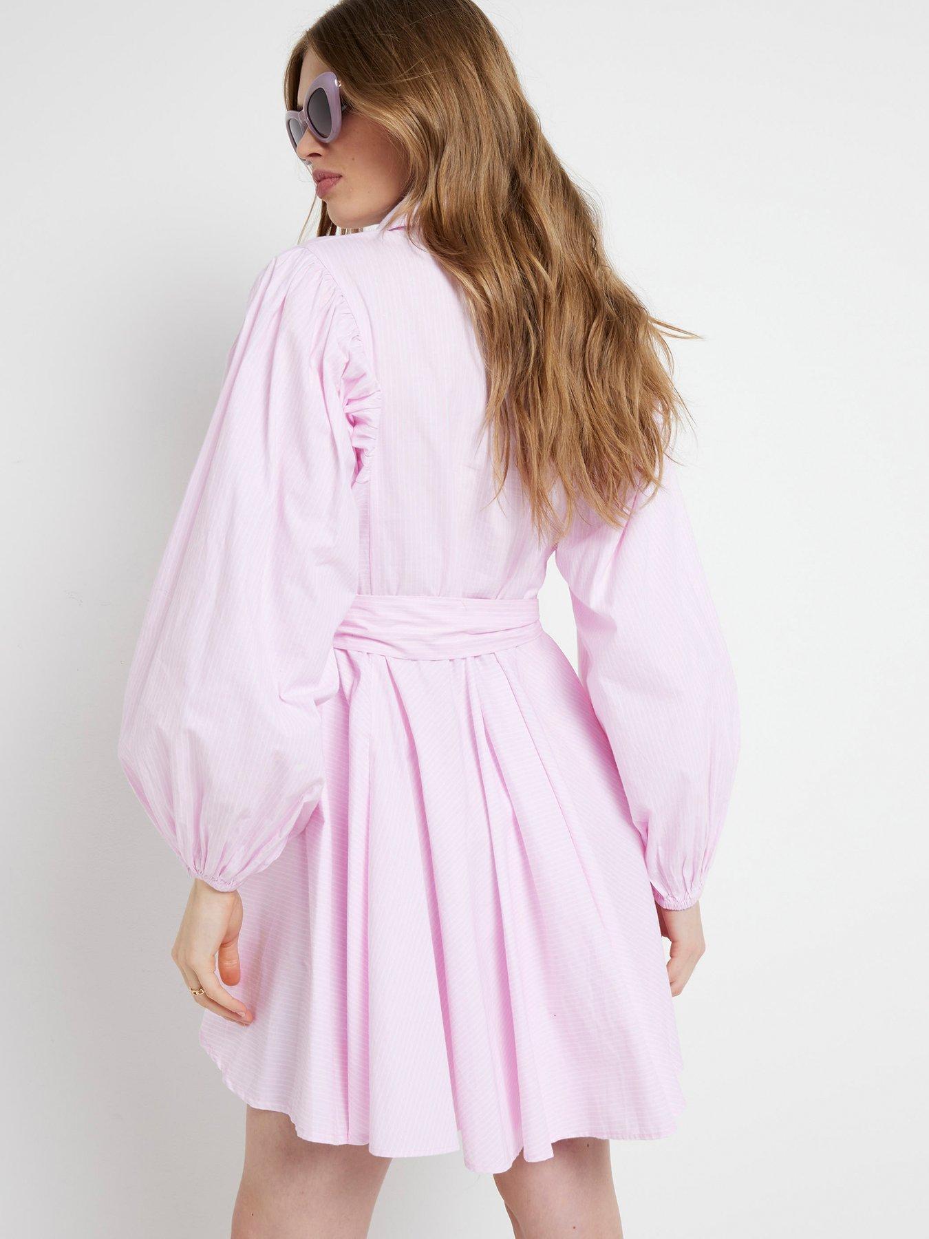 river-island-striped-batwing-shirt-dress-light-pinkstillFront