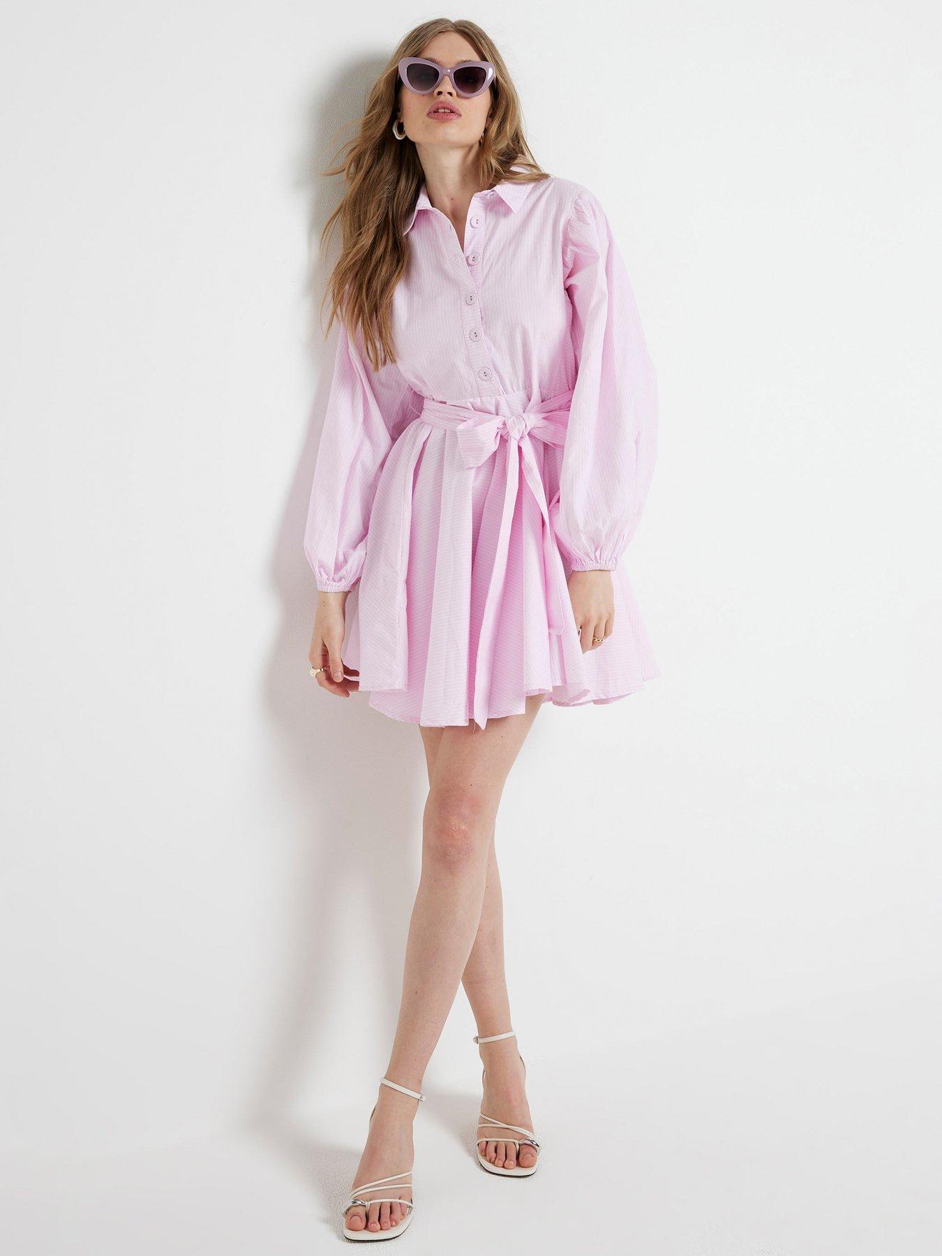 river-island-striped-batwing-shirt-dress-light-pinkback