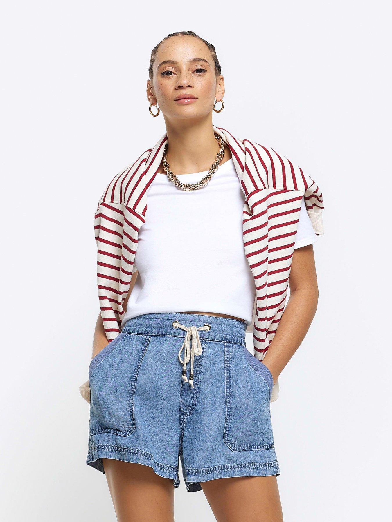 Jean shorts cheap river island