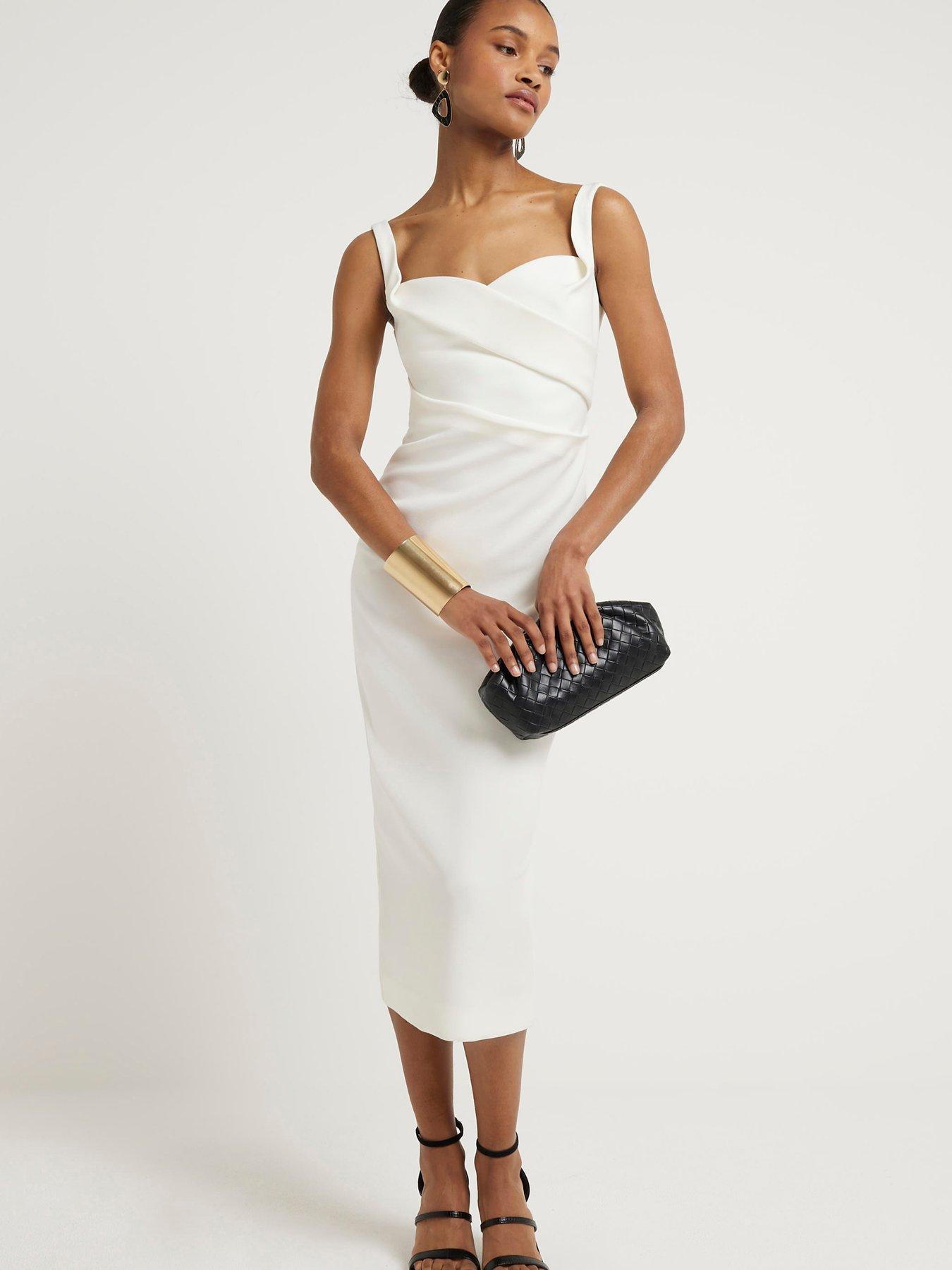 river-island-ruched-bodycon-dress-white