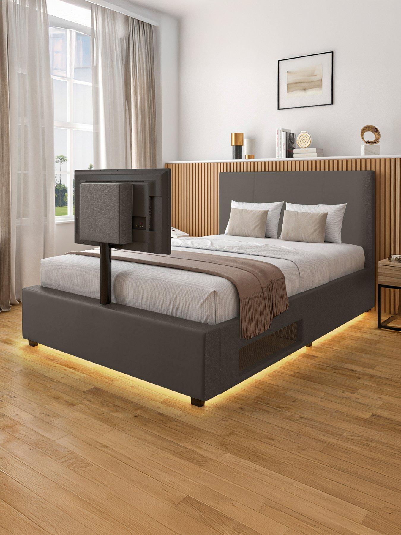 xr-living-ava-upholstered-tv-bed-with-under-bed-led-lighting-fits-up-to-55-inch-tv-ndash-grey