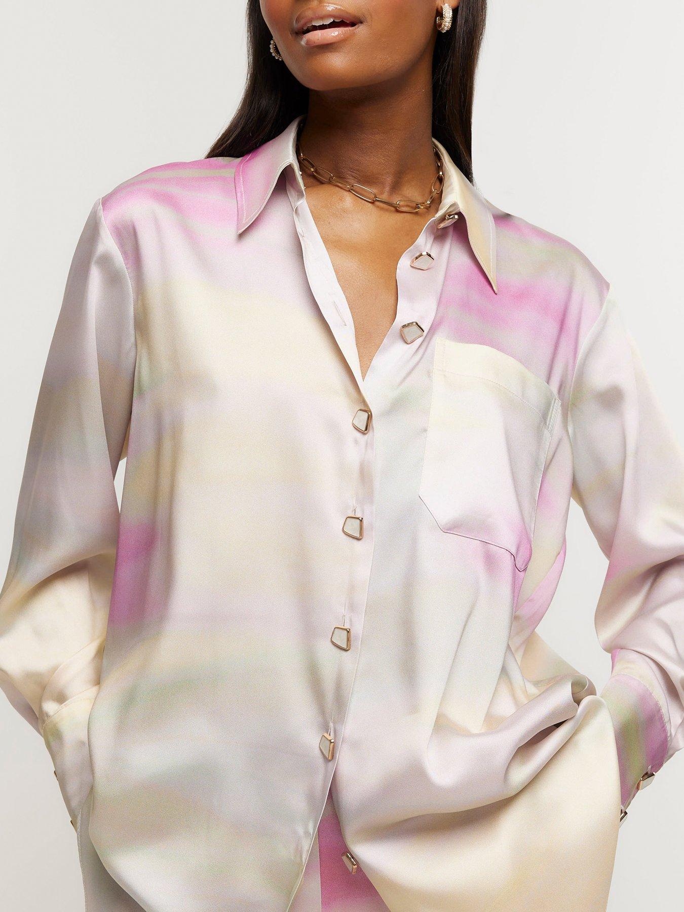 river-island-longline-ombre-shirt-light-greenoutfit