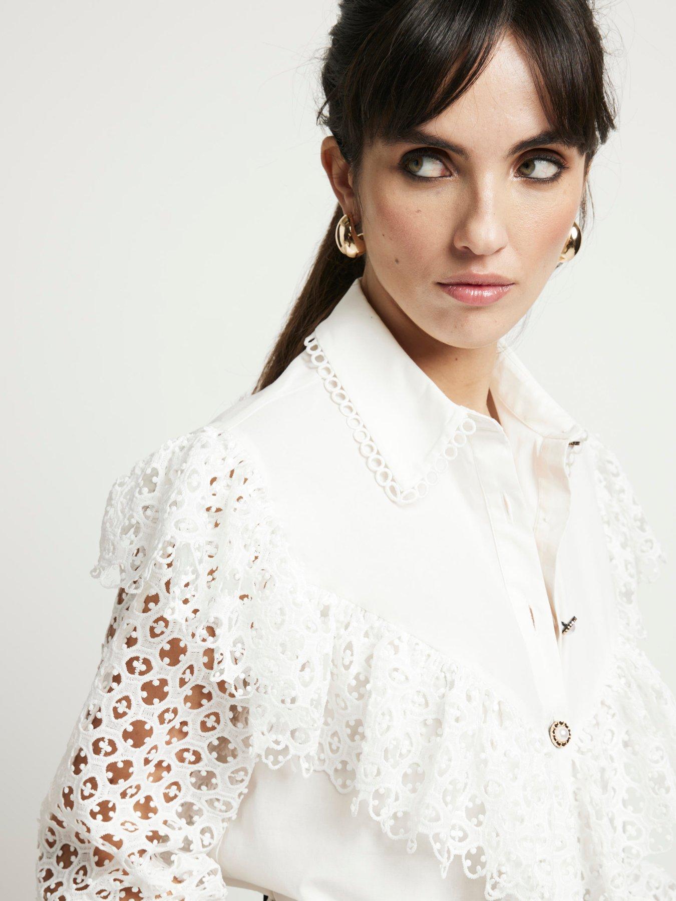 river-island-frill-chopped-shirt-whiteoutfit