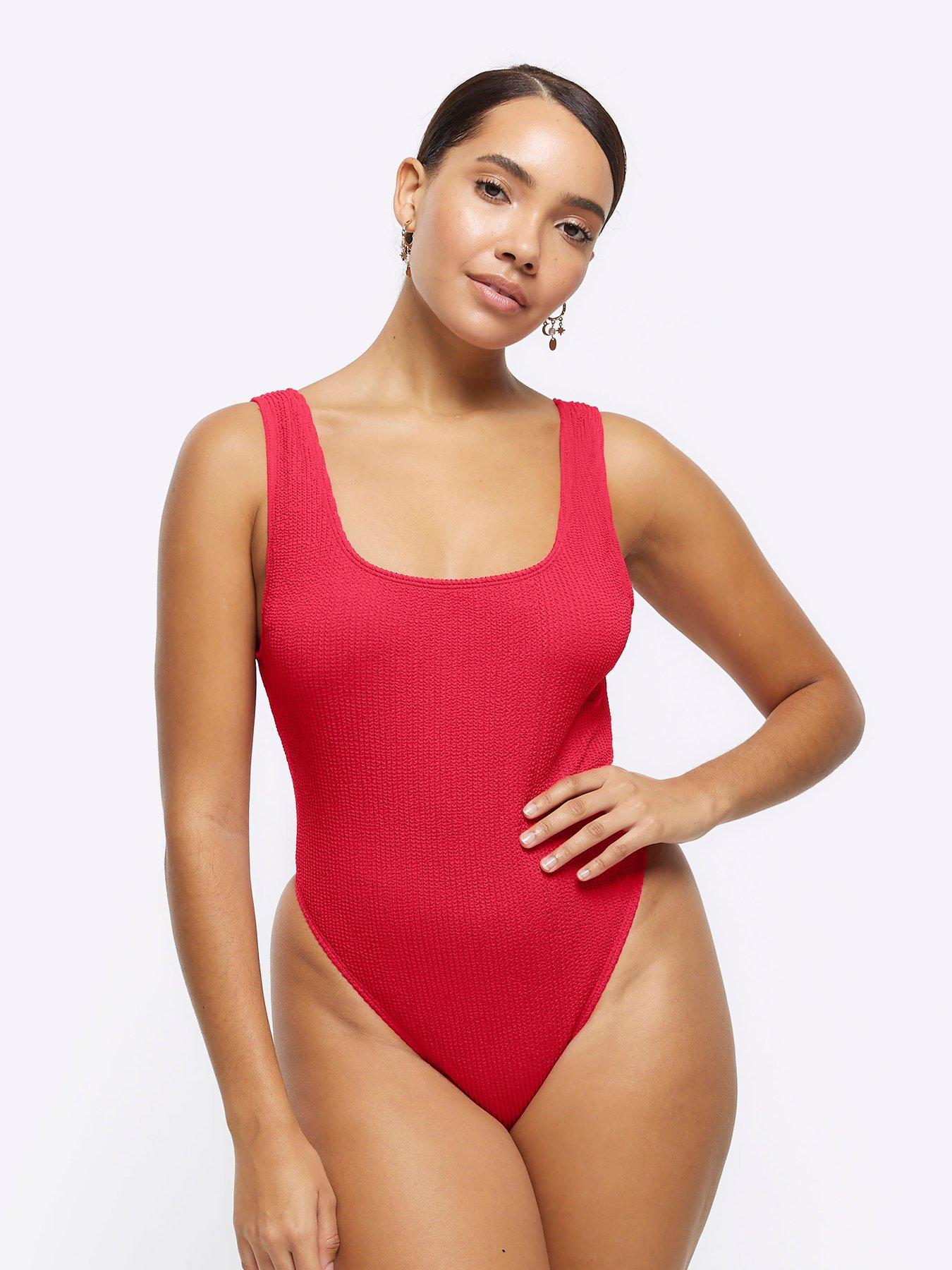 river-island-textured-scoop-swimsuit-redback