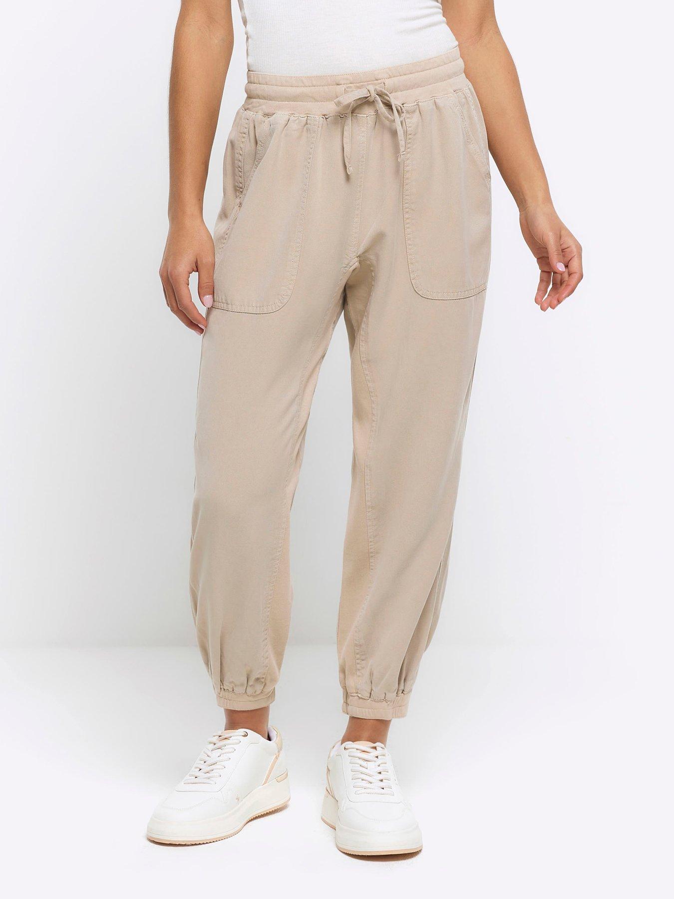 RI Petite Petite Lyocell Jogger Light Beige Very Ireland