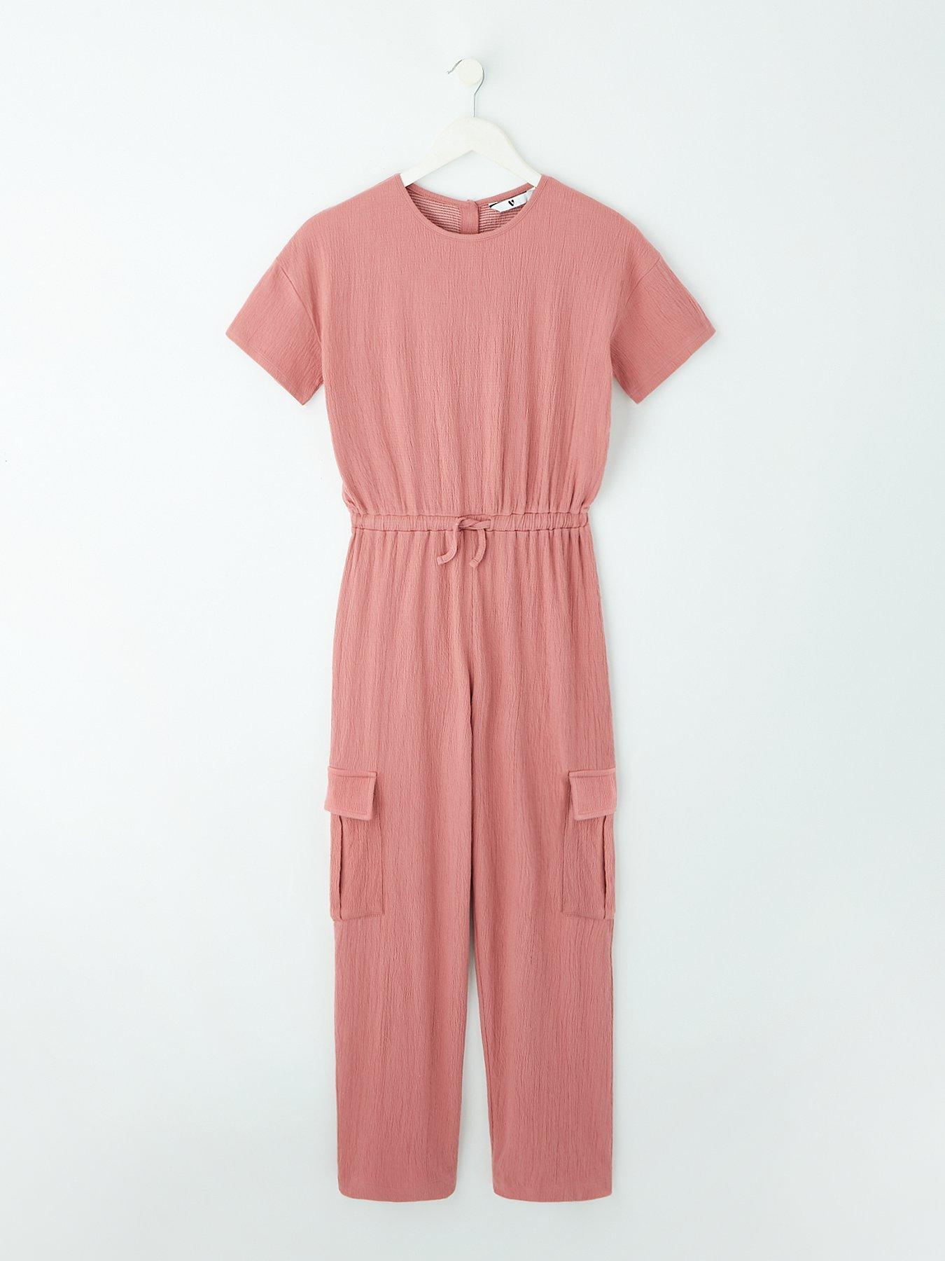 v-by-very-girls-short-sleeve-cargo-jumpsuit-multifront