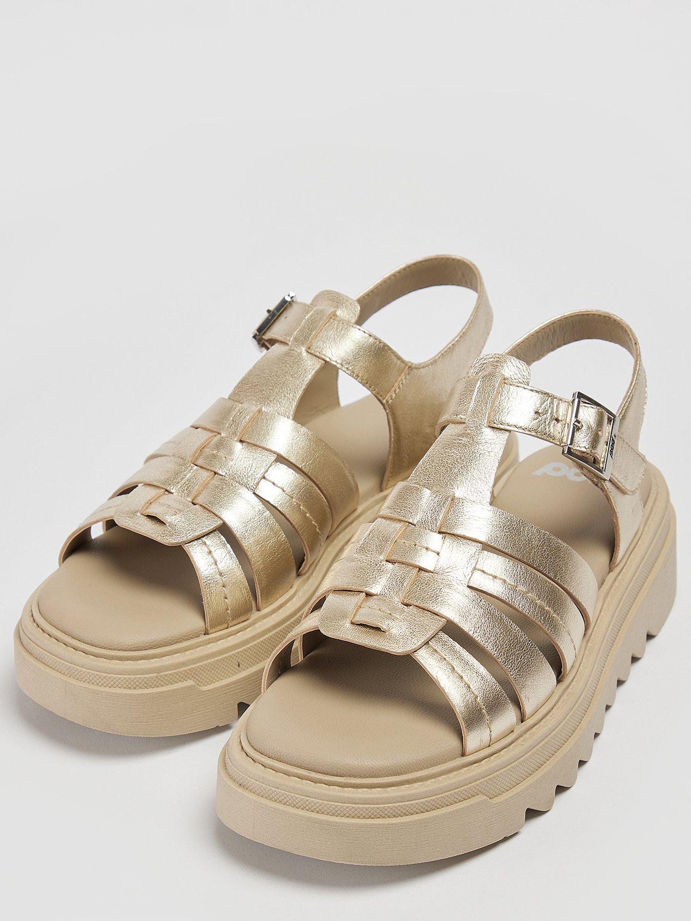 pod-lara-metallic-sandal-silverstillFront