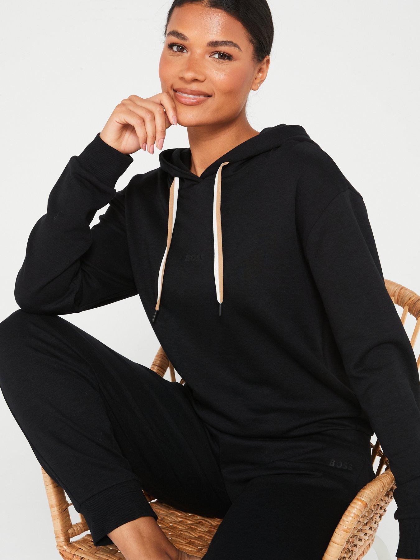 Image 4 of 4 of BOSS Stripe Hoodie - Black