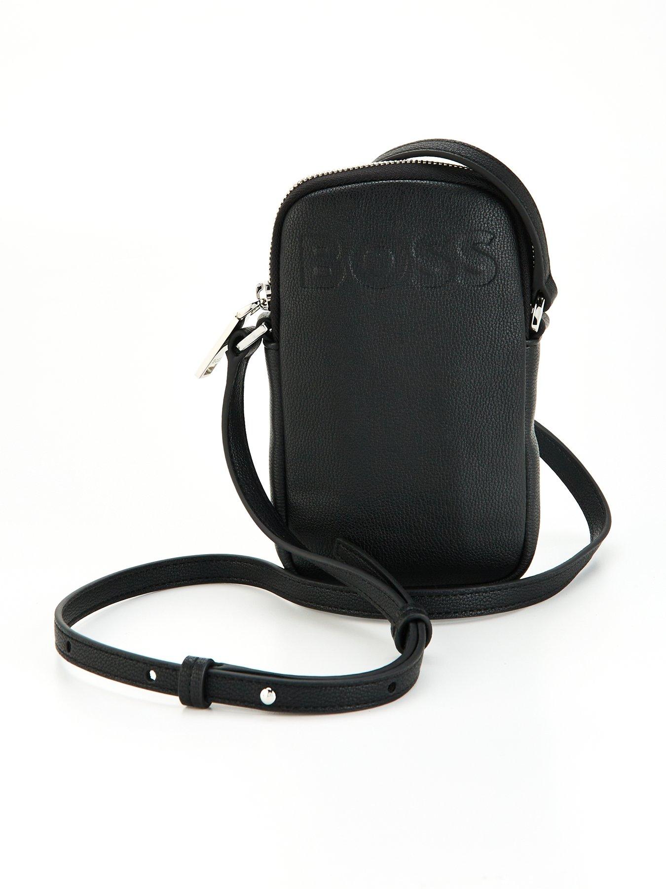 boss-addison-phone-holder-bag-black