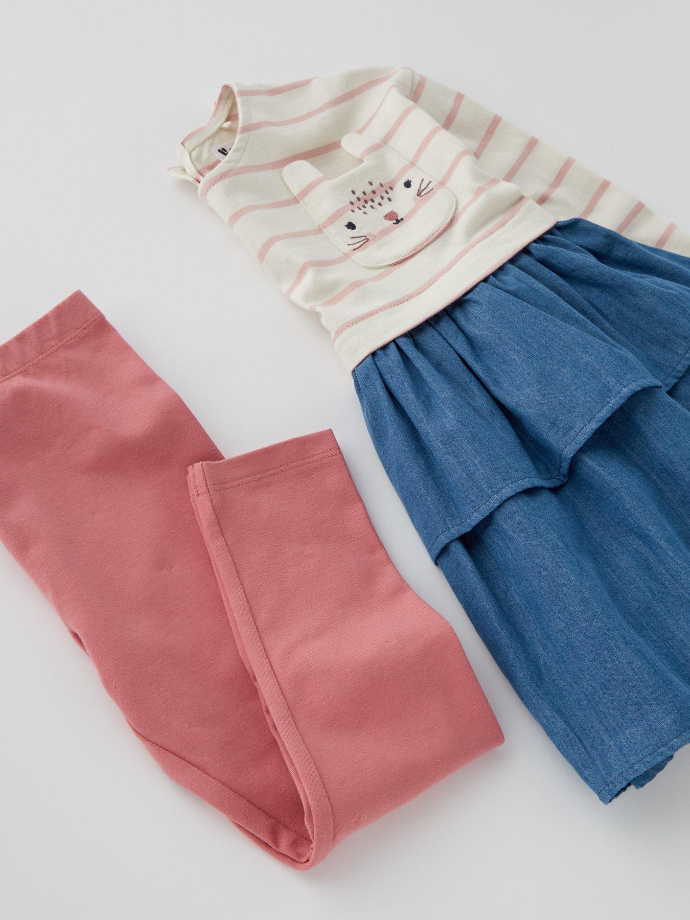 mini-v-by-very-girls-bunny-stripe-dress-and-legging-set-multidetail