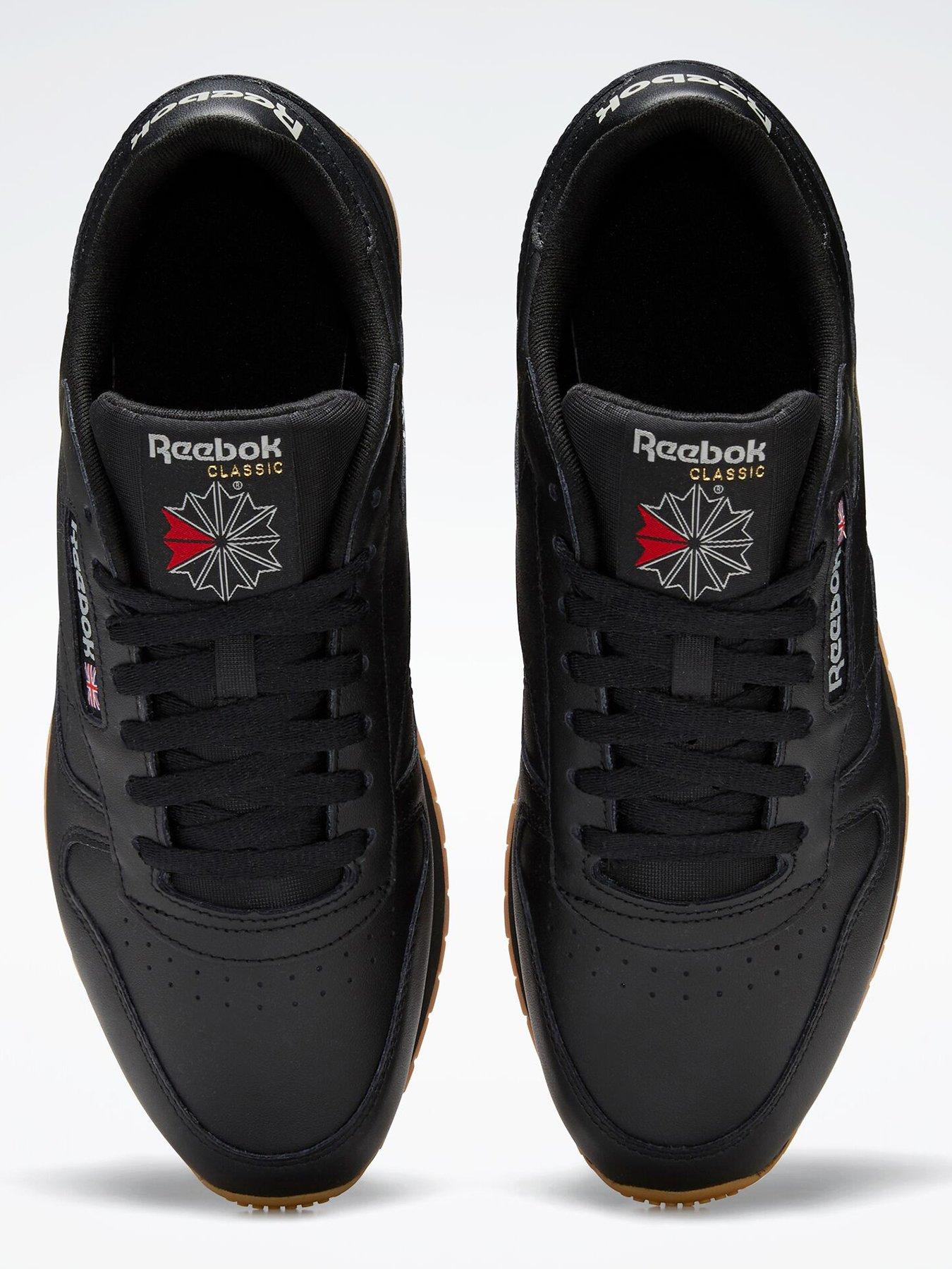 reebok-mens-classic-leather-trainers-blackgreyoutfit