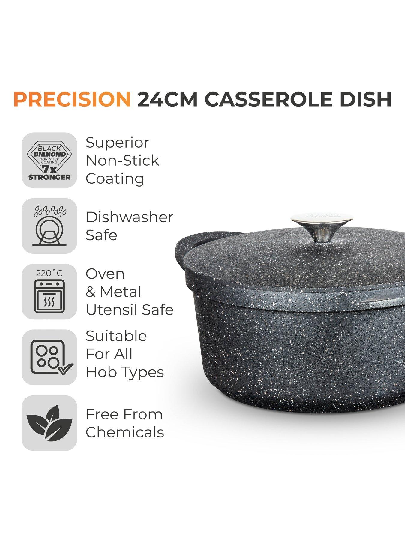 tower-precision-24-cm-casserole-with-lidstillFront