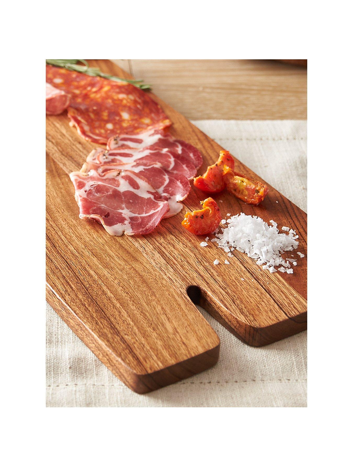 Image 2 of 6 of The Very Collection Acacia Wood Oblong Serving Board