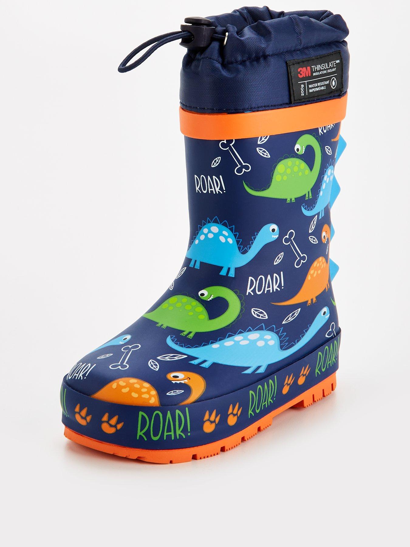 Boys wellie store