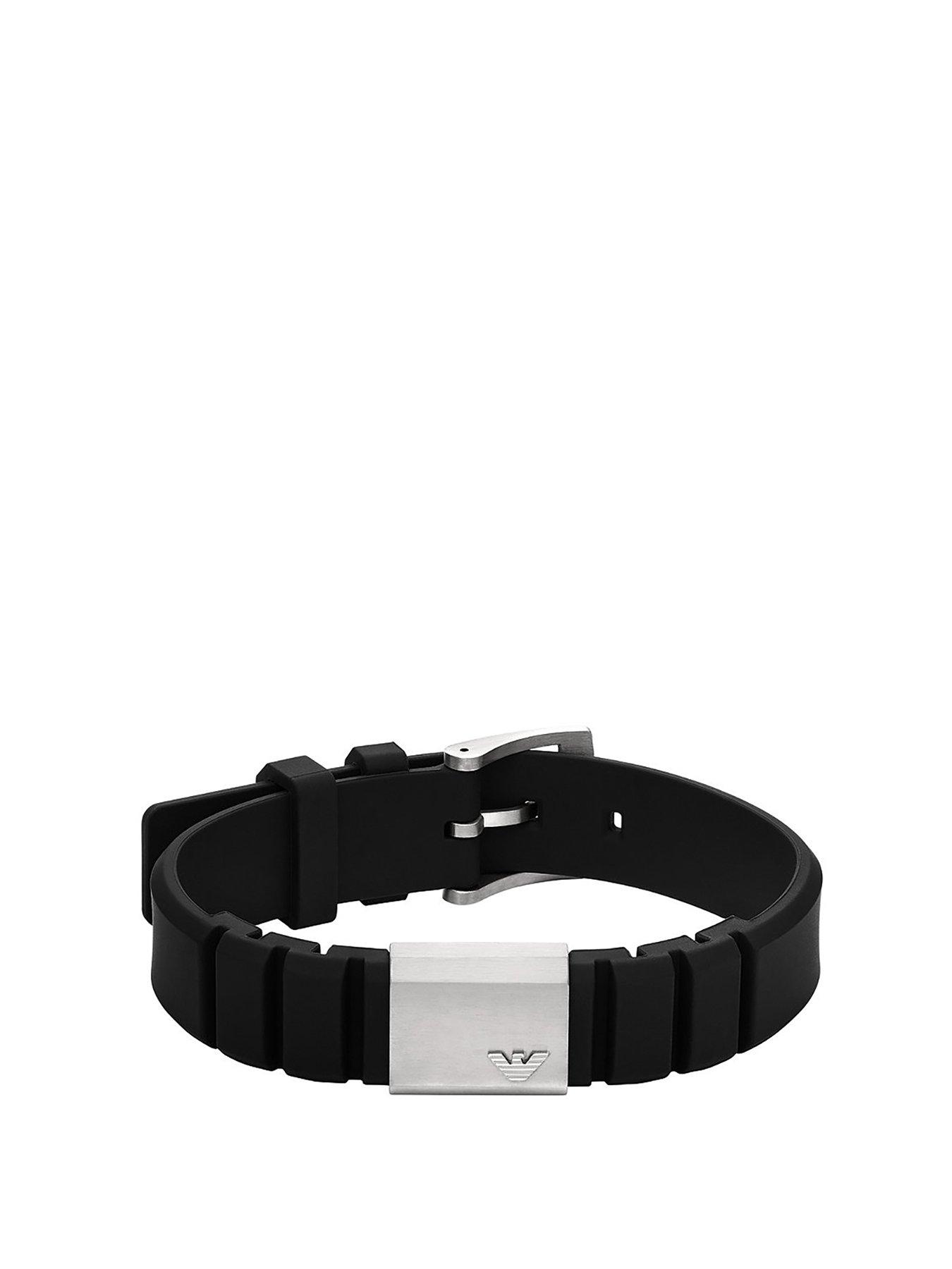 emporio-armani-emporio-armani-black-silicone-and-stainless-steel-id-braceletfront