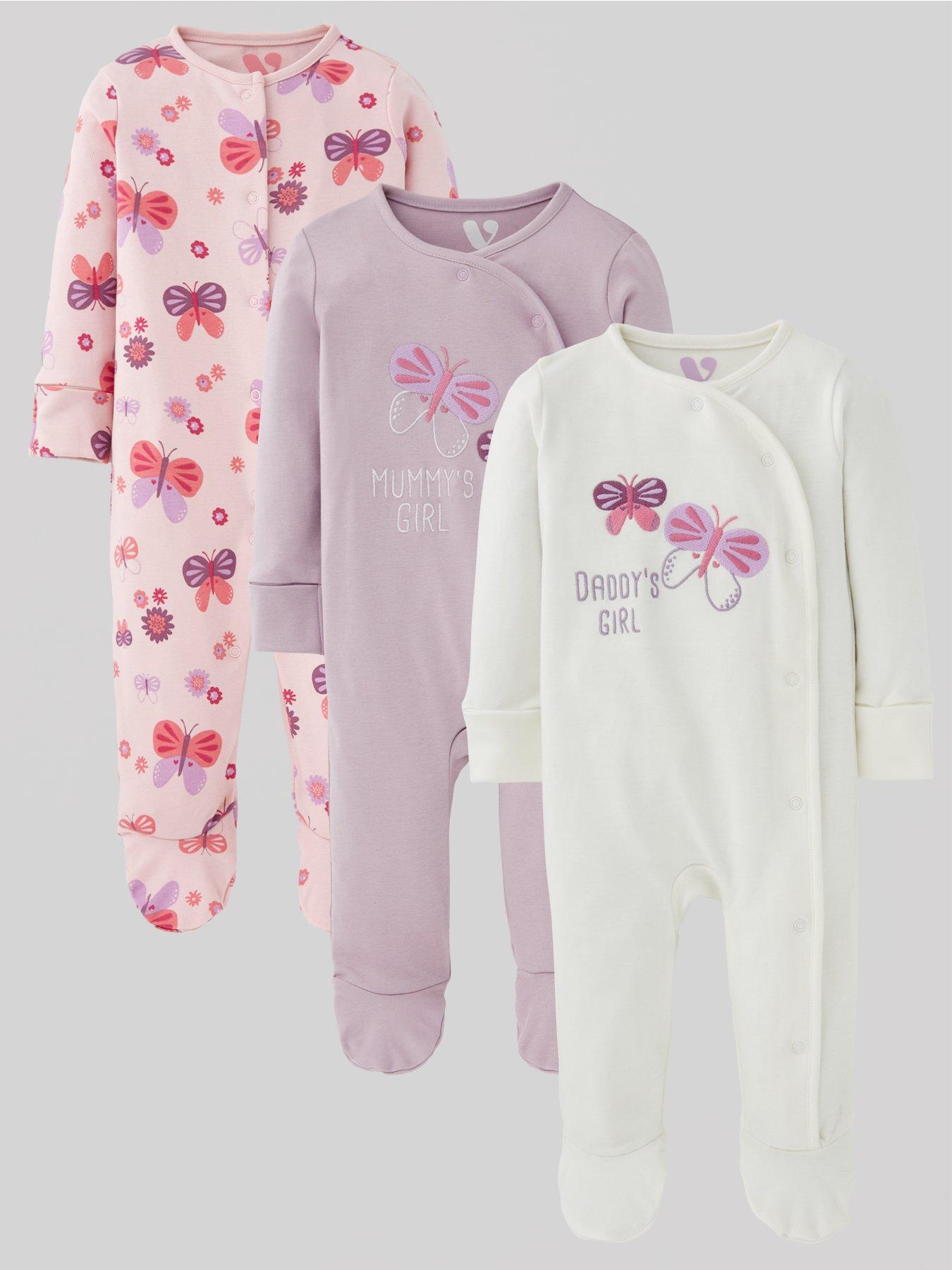 mini-v-by-very-girls-3-pack-mummy-and-daddy-sleepsuits-multi