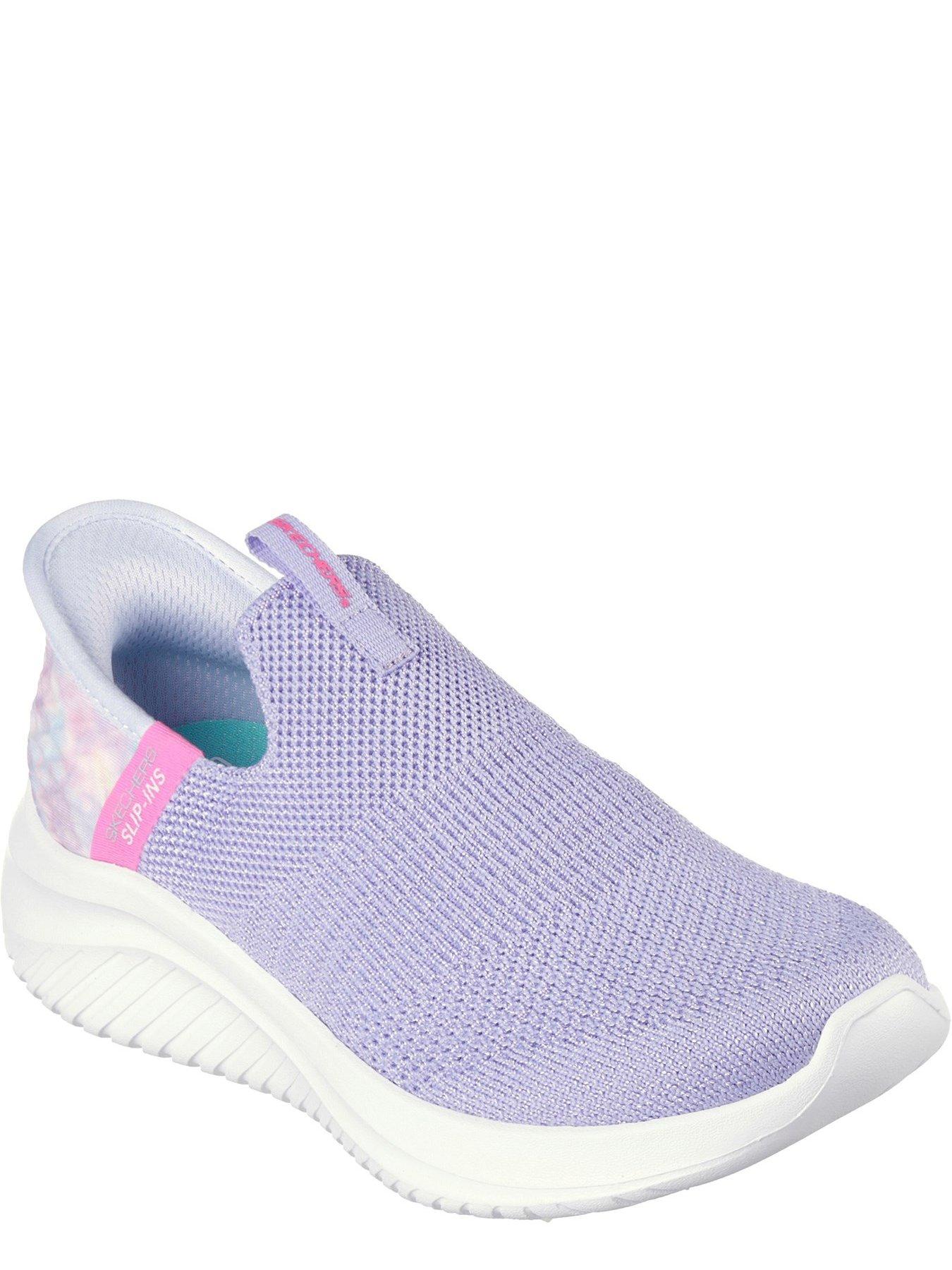 Image 2 of 5 of Skechers Junior Girls Ultra Flex 3.0 Colory Trainer - Purple