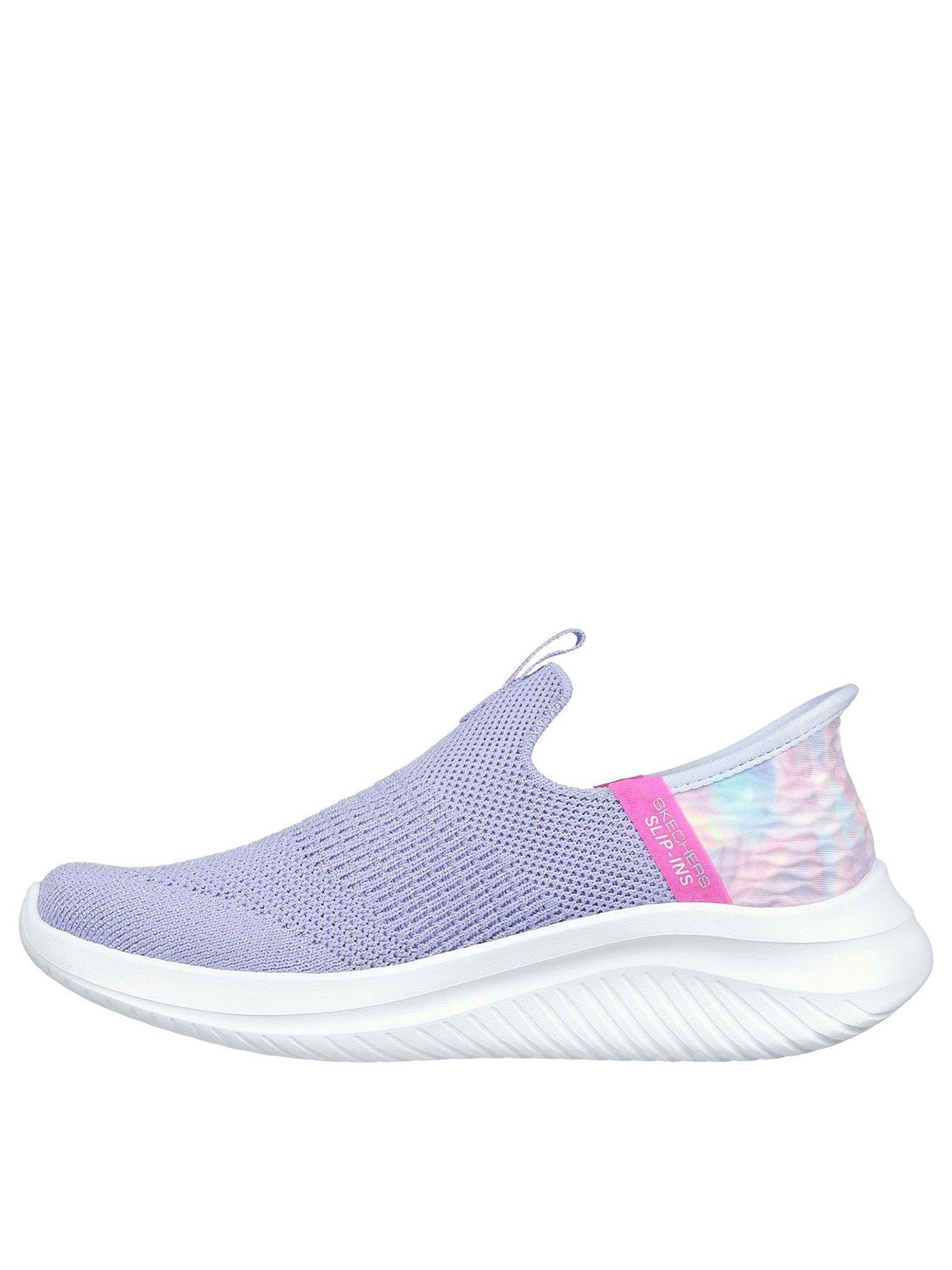 Image 3 of 5 of Skechers Junior Girls Ultra Flex 3.0 Colory Trainer - Purple