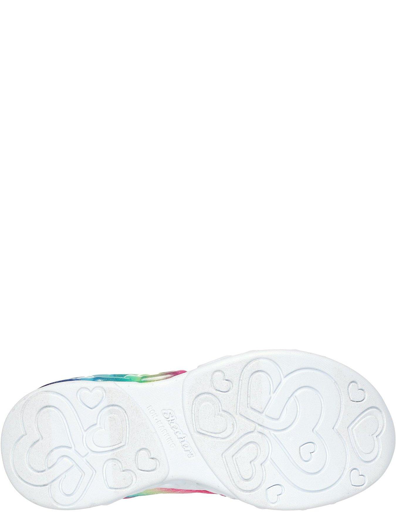 skechers-skechers-junior-girls-infinite-heart-lights-trainerdetail