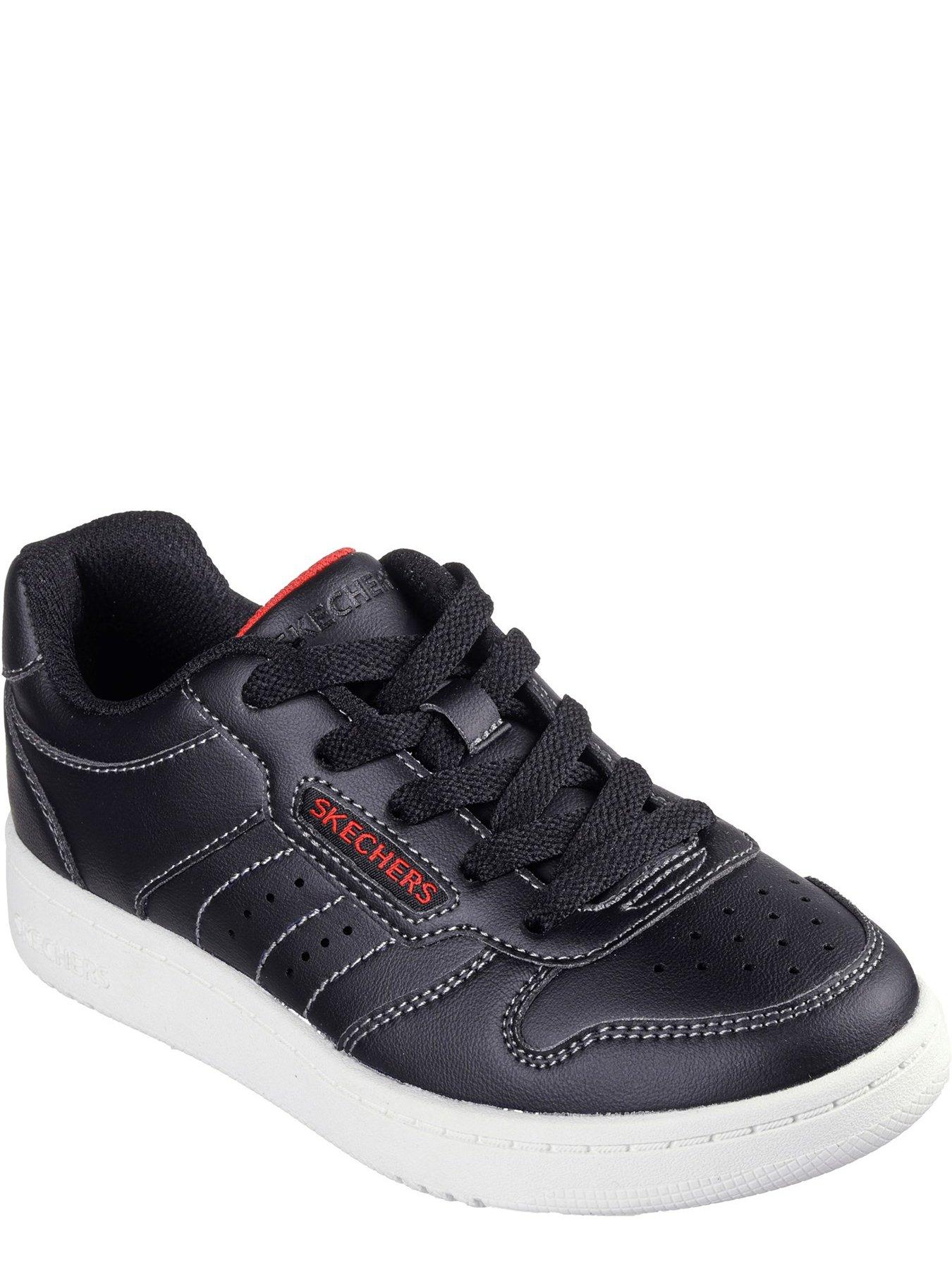 skechers-junior-boys-quick-street-trainer-blackstillFront