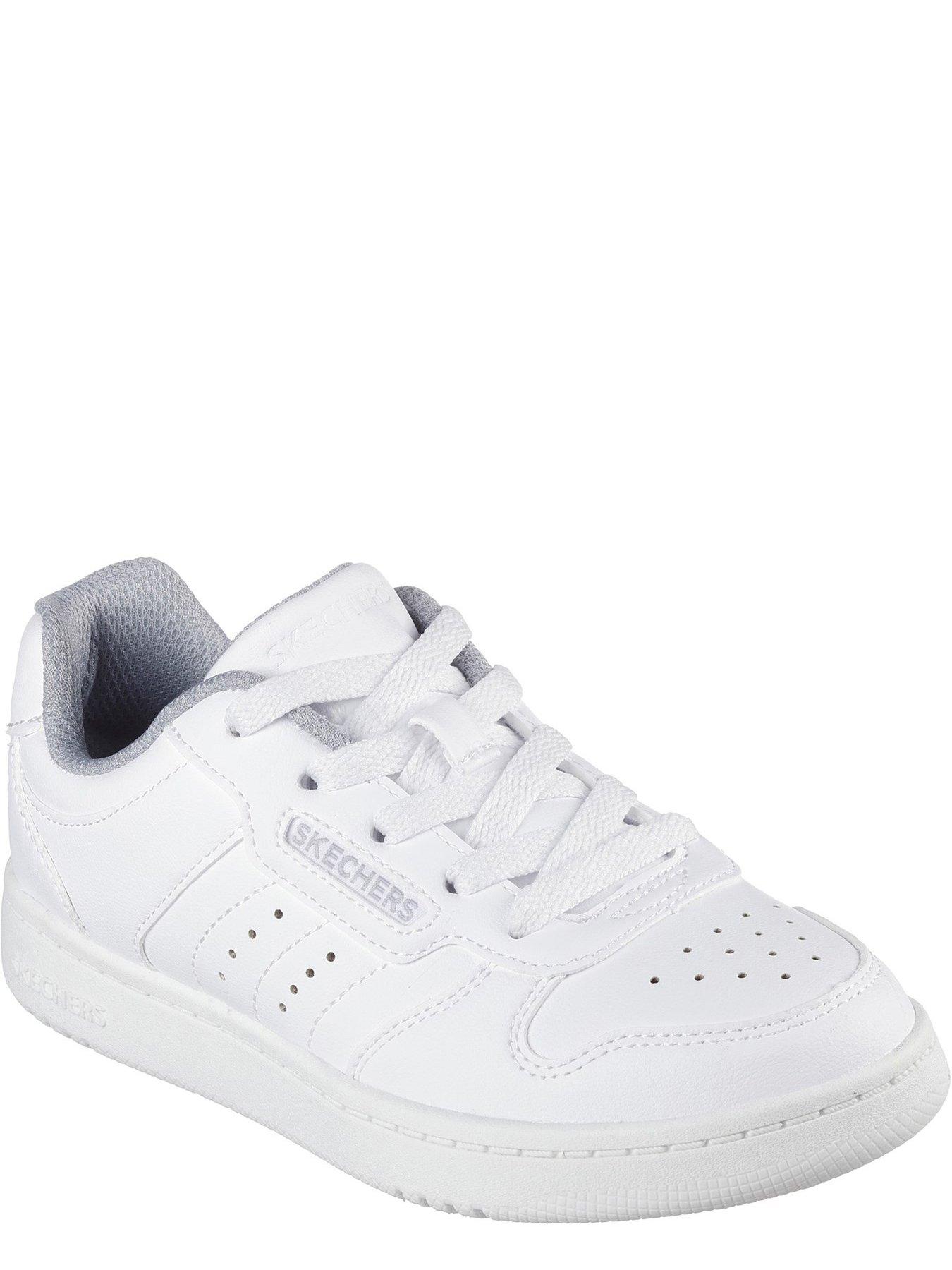 skechers-junior-boys-quick-street-trainer-whitestillFront