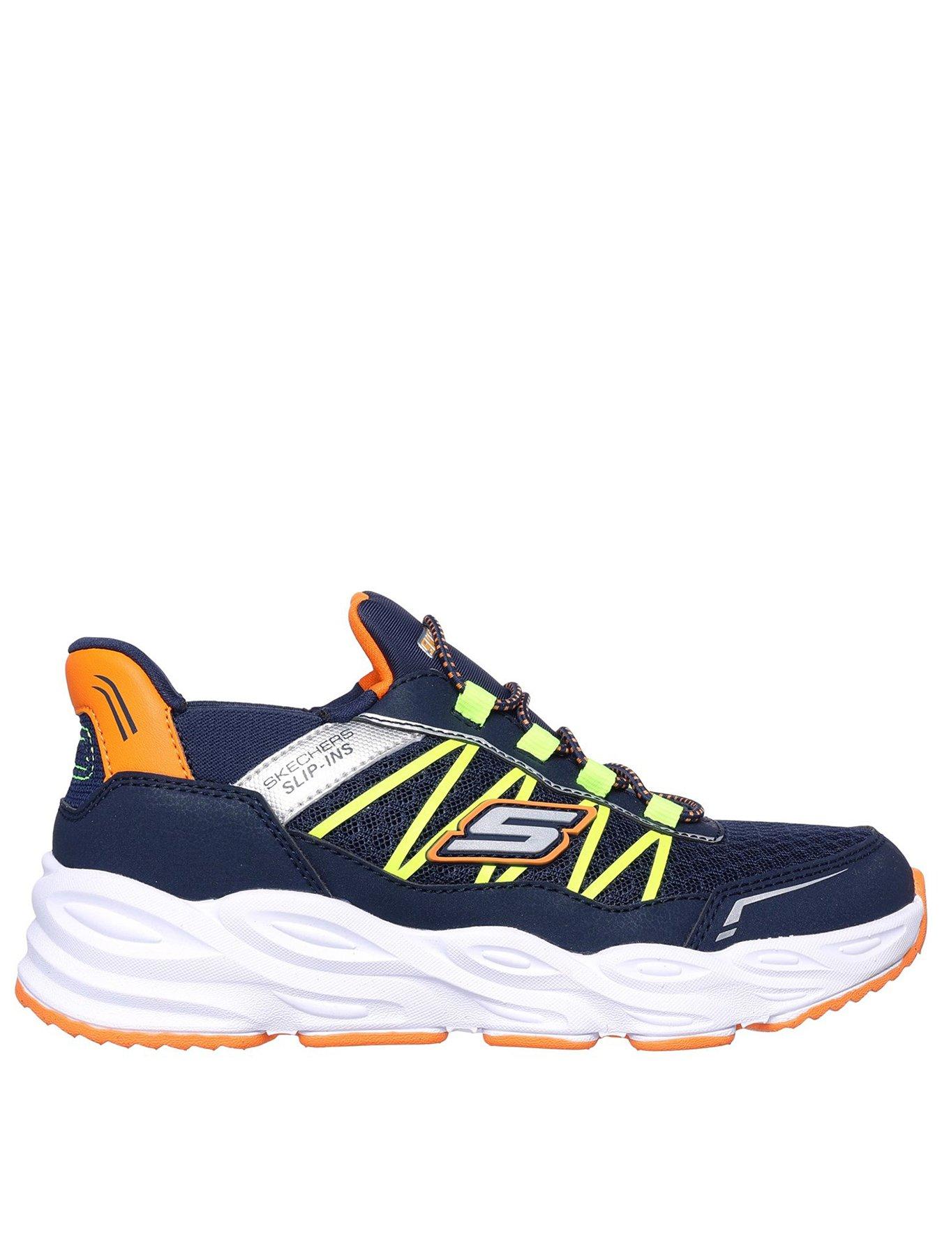 skechers-junior-boys-turbo-tread-trainer-navy