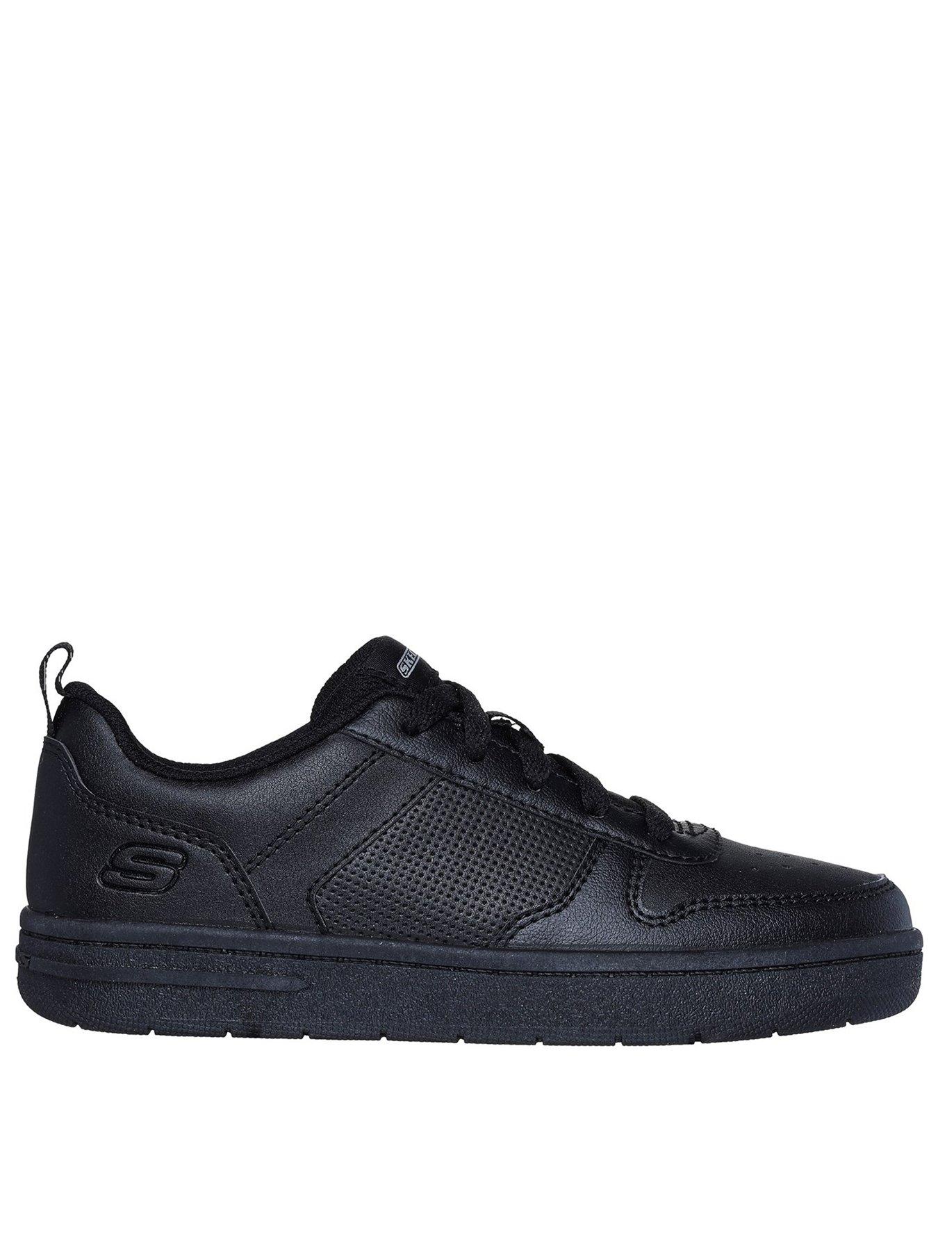 skechers-smooth-street-trainer-blackfront