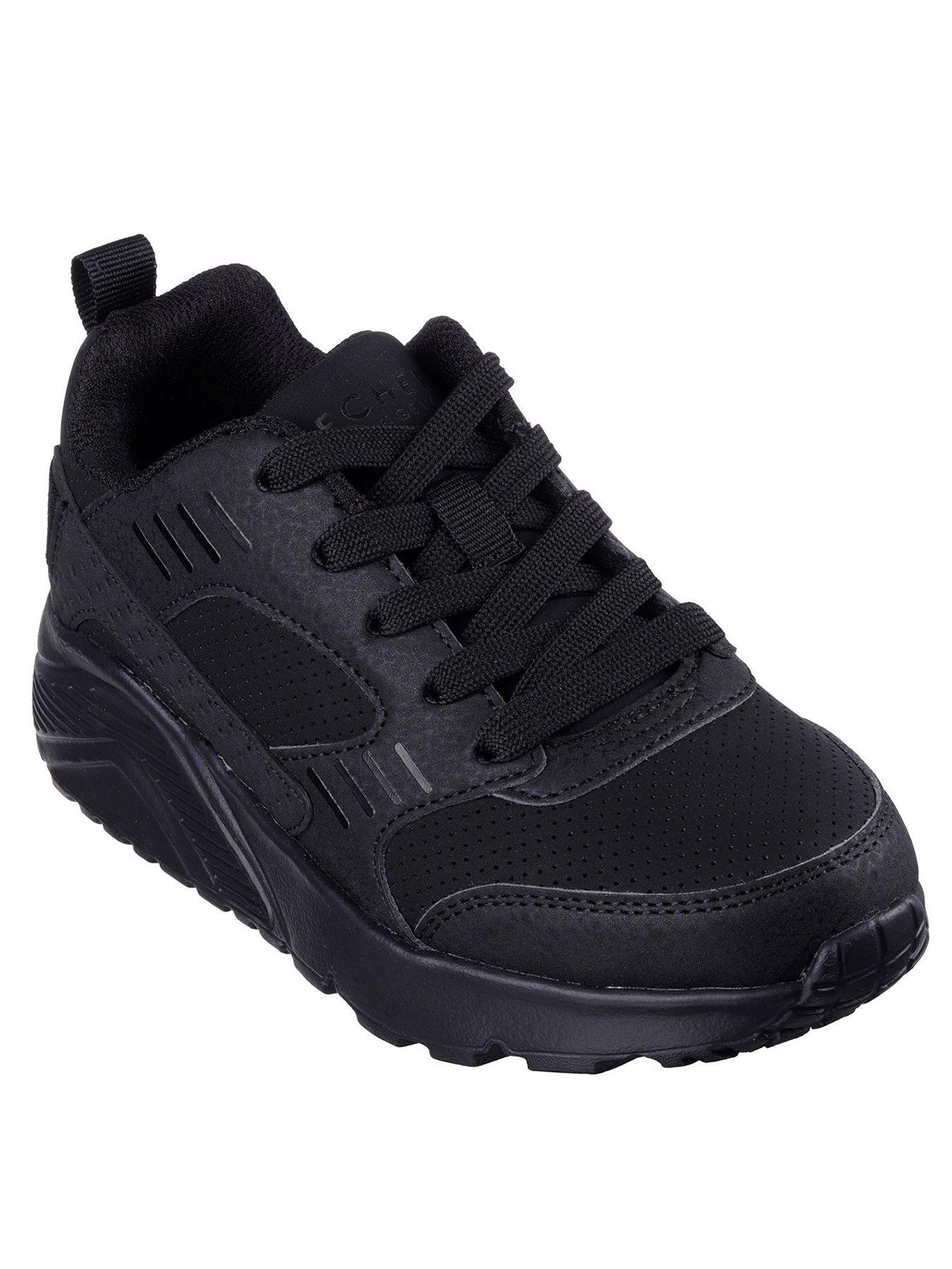 skechers-uno-litebeldore-trainer-blackstillFront