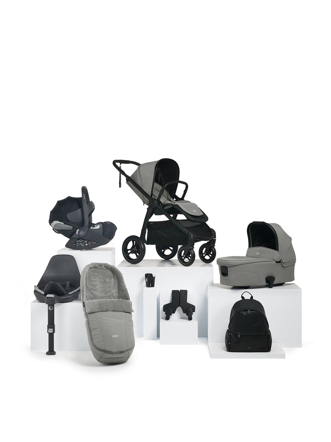 mamas-papas-ocarro-flint-complete-kit-inc-pushchair-carrycot-adaptors-cupholder-bag-footmuff-cloud-t-amp-isofix-base