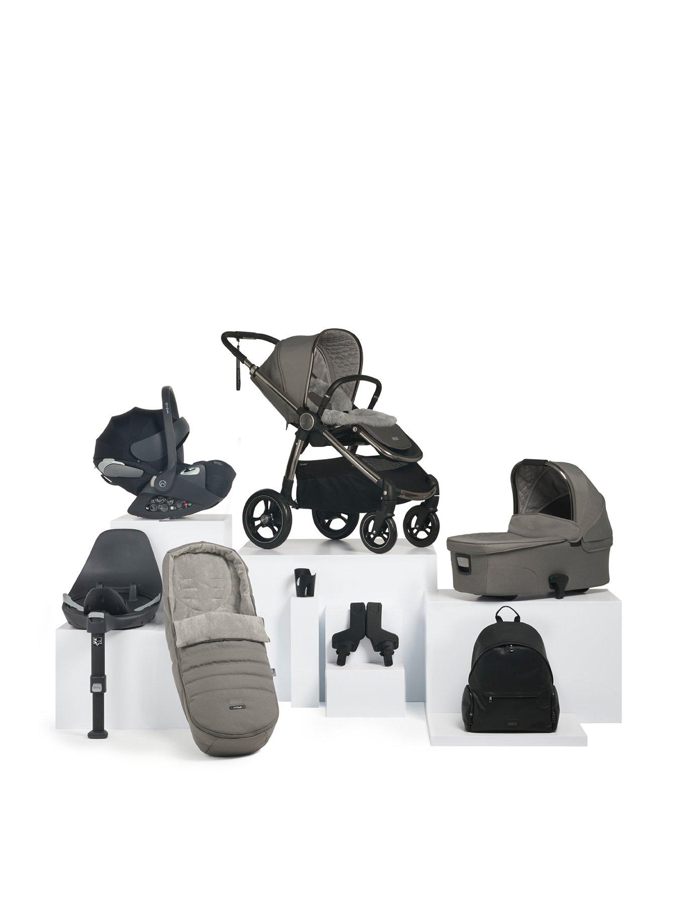 Mamas Papas Ocarro Mercury Essential Kit Inc Pushchair Carrycot Adaptors Cupholder Bag Footmuff Sheepskin Liner Very Ireland