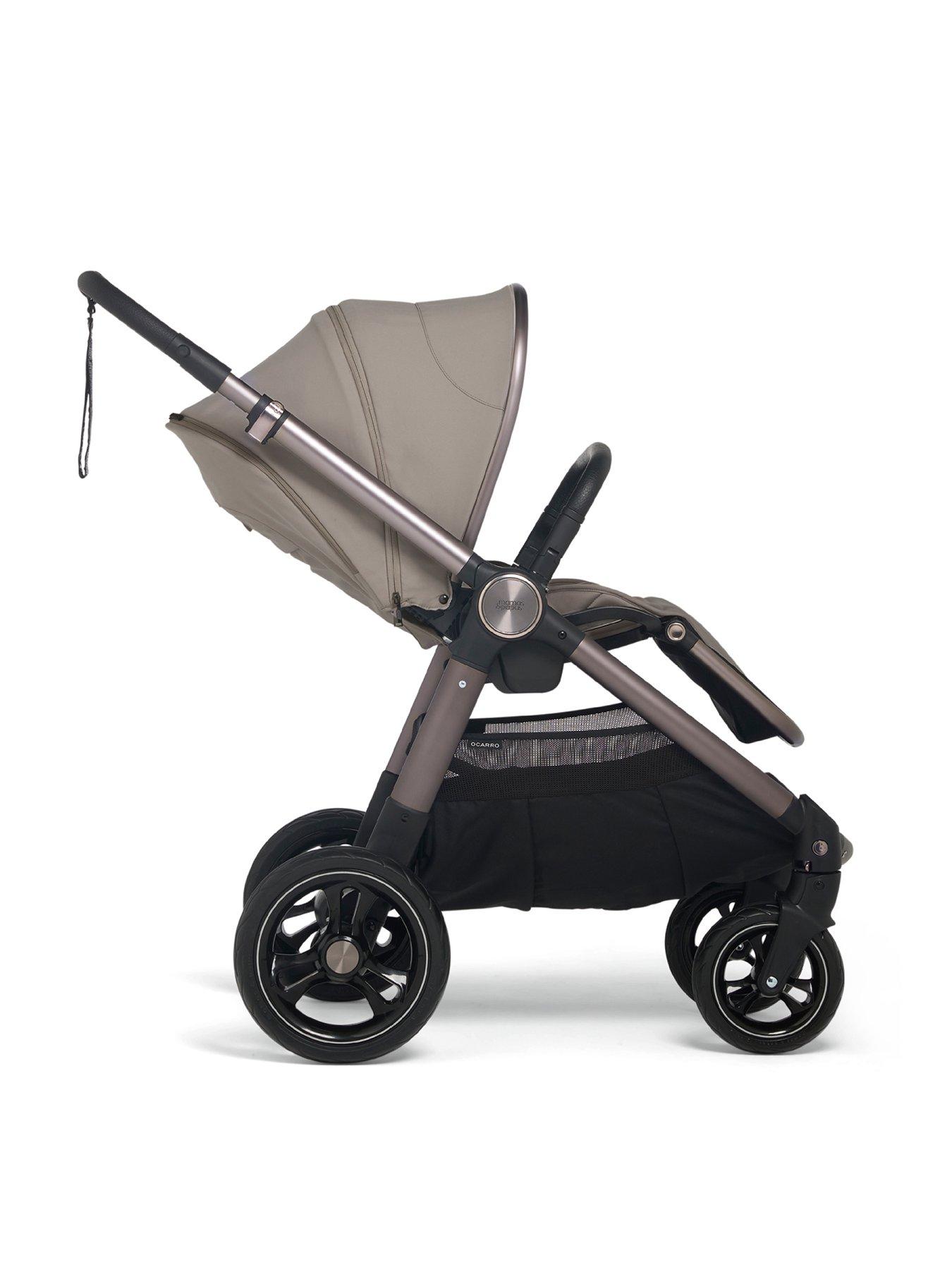 mamas-papas-ocarro-studio-complete-kit-inc-pushchair-carrycot-adaptors-cupholder-bag-footmuff-blanket-cloud-t-amp-isofix-baseback