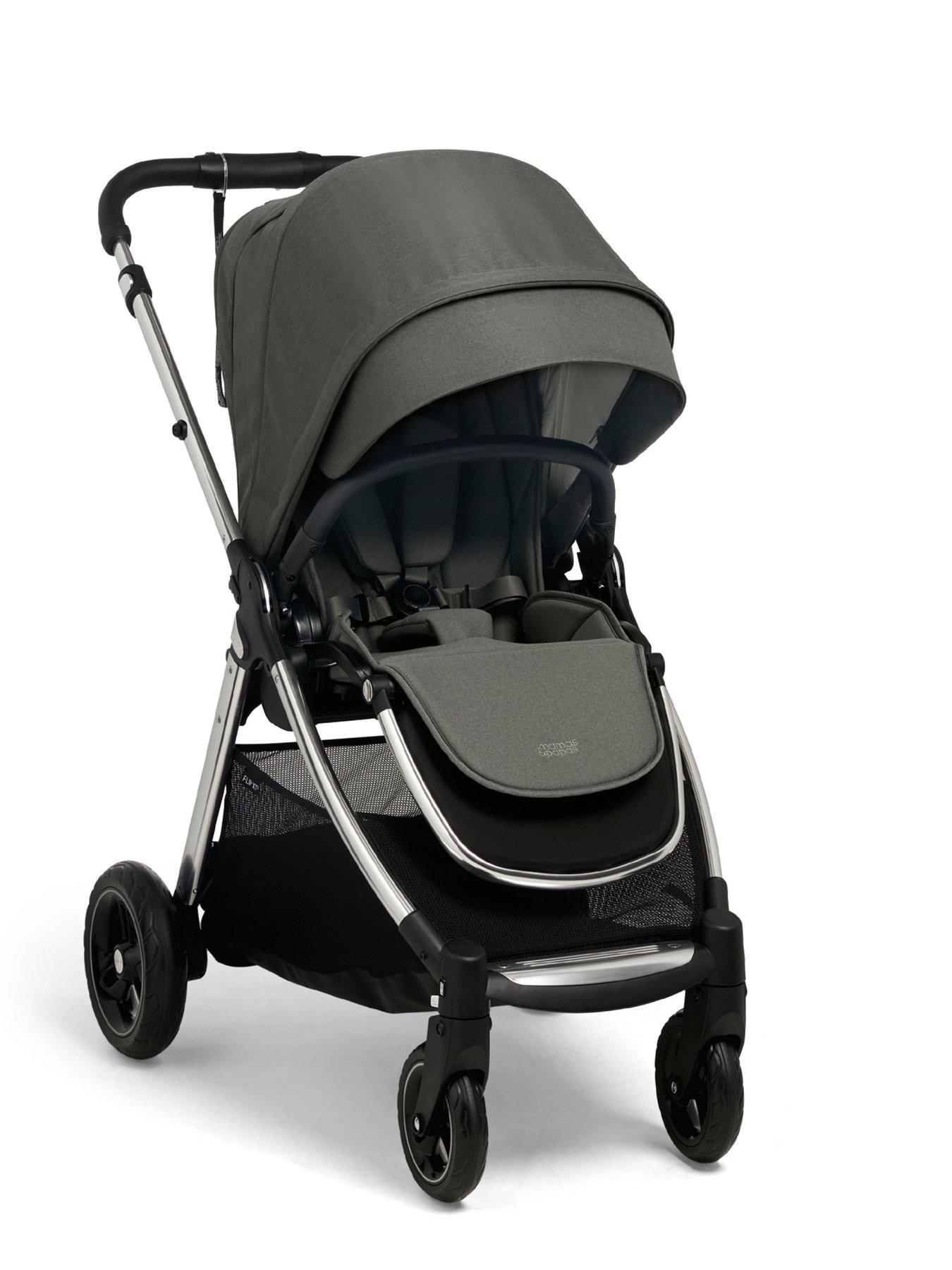 mamas-papas-flip-xt3-harbour-grey-complete-kit-inc-pushchair-carrycot-adaptors-cupholder-bag-footmuff-cloud-g-isofix-basedetail