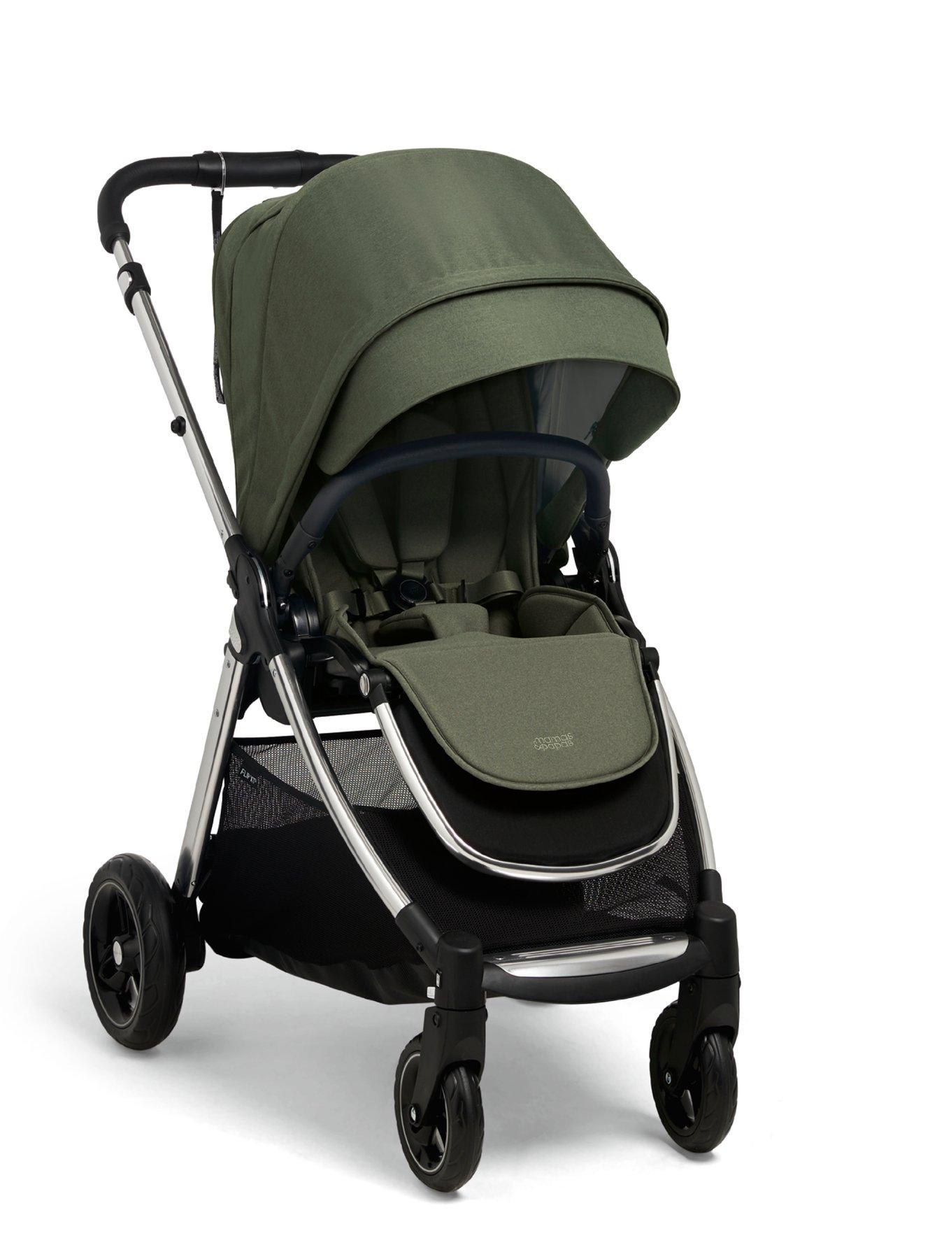 Image 5 of 7 of Mamas & Papas Flip XT3 Juniper Essential Kit (Inc Pushchair, Carrycot, Adaptors, Cupholder, Bag, Footmuff)