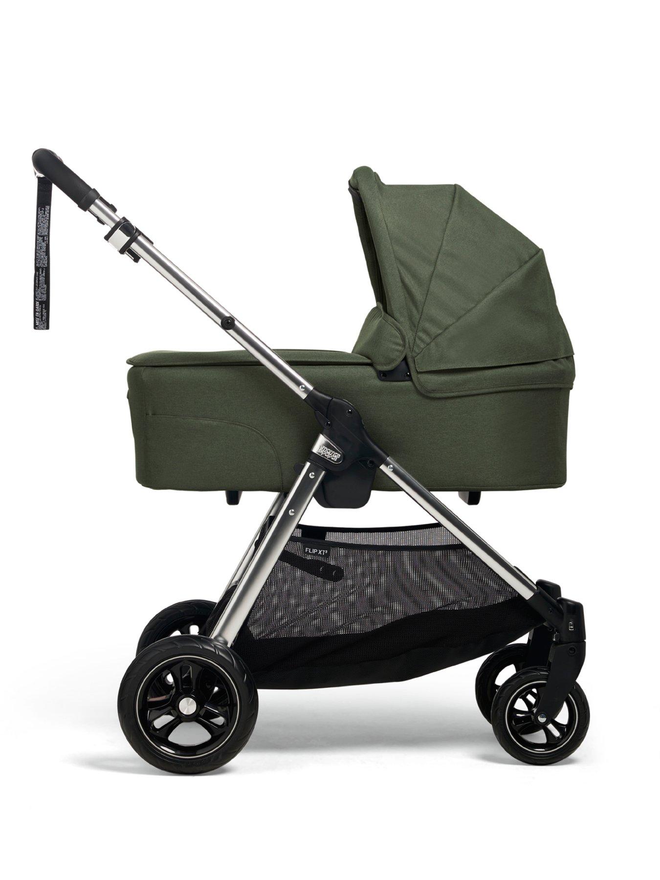 Image 7 of 7 of Mamas & Papas Flip XT3 Juniper Essential Kit (Inc Pushchair, Carrycot, Adaptors, Cupholder, Bag, Footmuff)