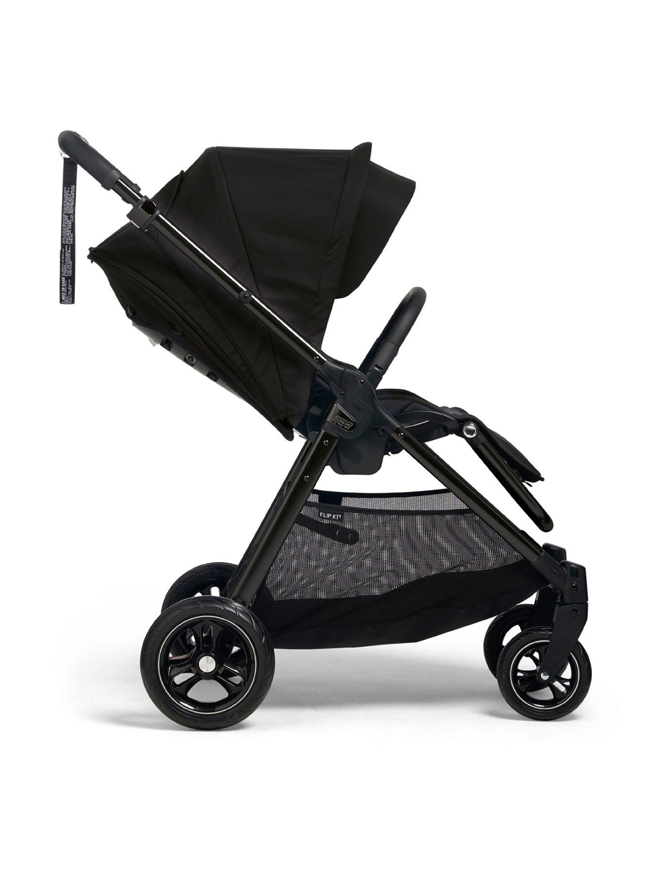 Image 2 of 7 of Mamas & Papas Flip XT3 Ink Essential Kit (Inc Pushchair, Carrycot, Adaptors, Cupholder, Bag, Footmuff)