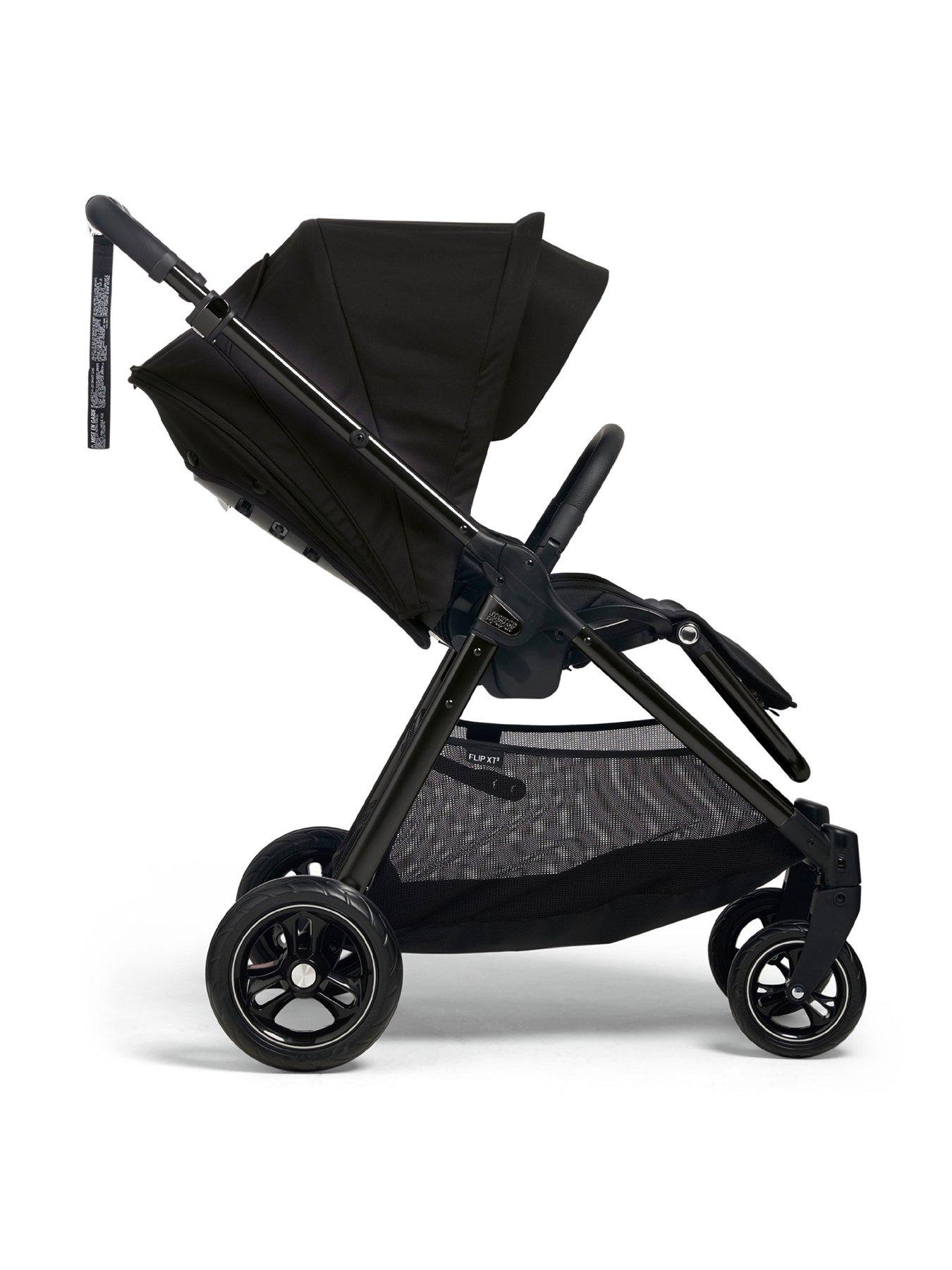 Image 2 of 7 of Mamas & Papas Flip XT3 Ink Complete Kit (Inc Pushchair, Carrycot, Adaptors, Cupholder, Bag, Footmuff, Cloud G & Isofix Base)