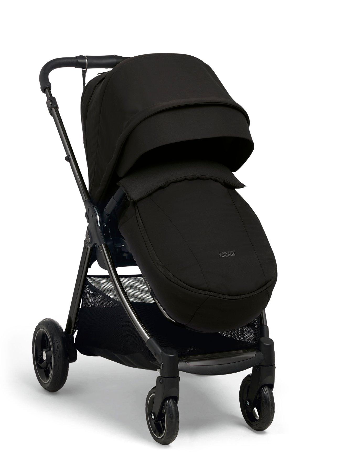 Image 5 of 7 of Mamas & Papas Flip XT3 Ink Complete Kit (Inc Pushchair, Carrycot, Adaptors, Cupholder, Bag, Footmuff, Cloud G & Isofix Base)