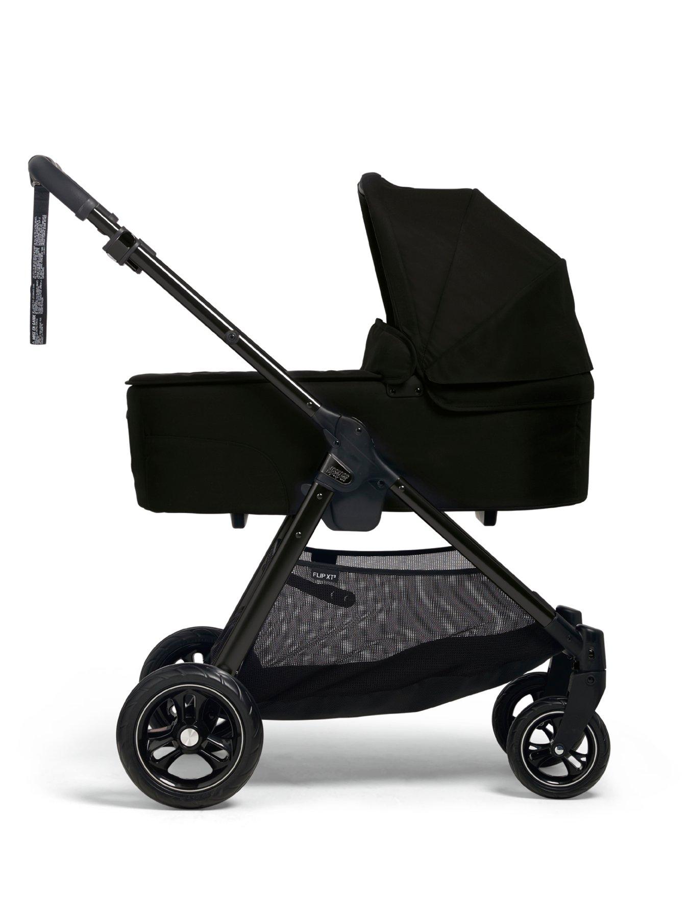 Image 6 of 7 of Mamas & Papas Flip XT3 Ink Complete Kit (Inc Pushchair, Carrycot, Adaptors, Cupholder, Bag, Footmuff, Cloud G & Isofix Base)