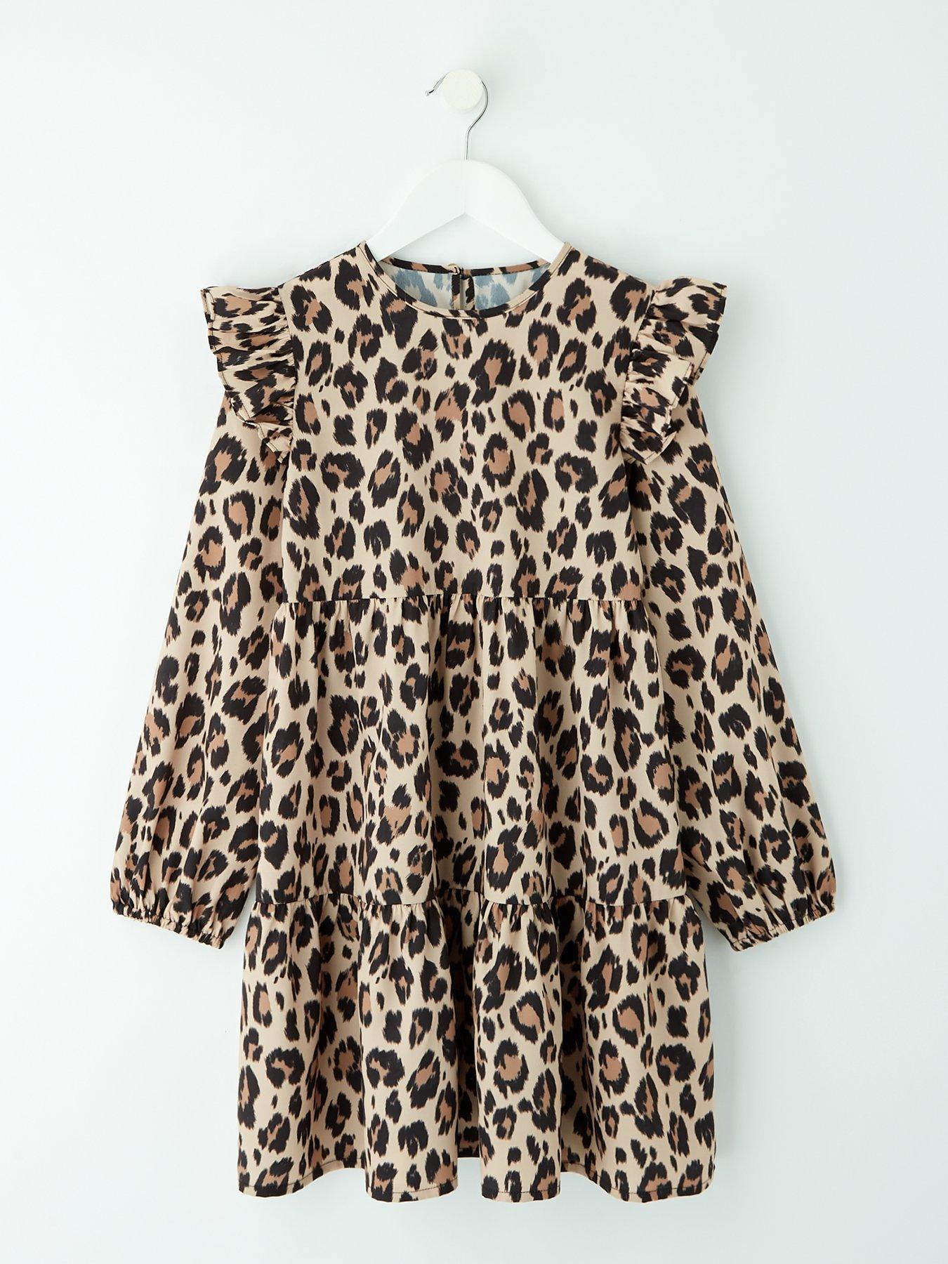 v-by-very-girls-animal-print-woven-tiered-dress