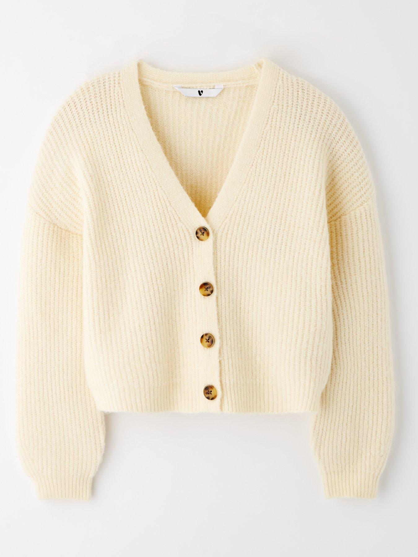 v-by-very-girls-cream-cardigan