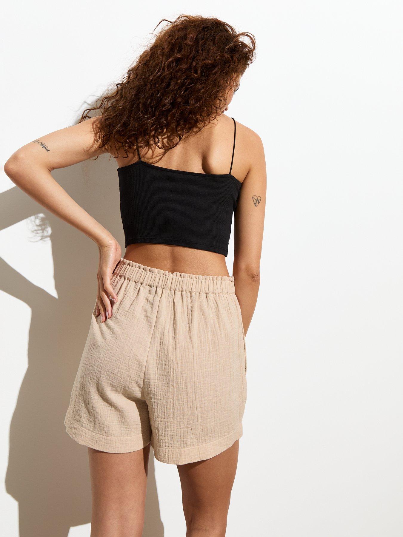 new-look-stone-textured-cotton-shortsstillFront