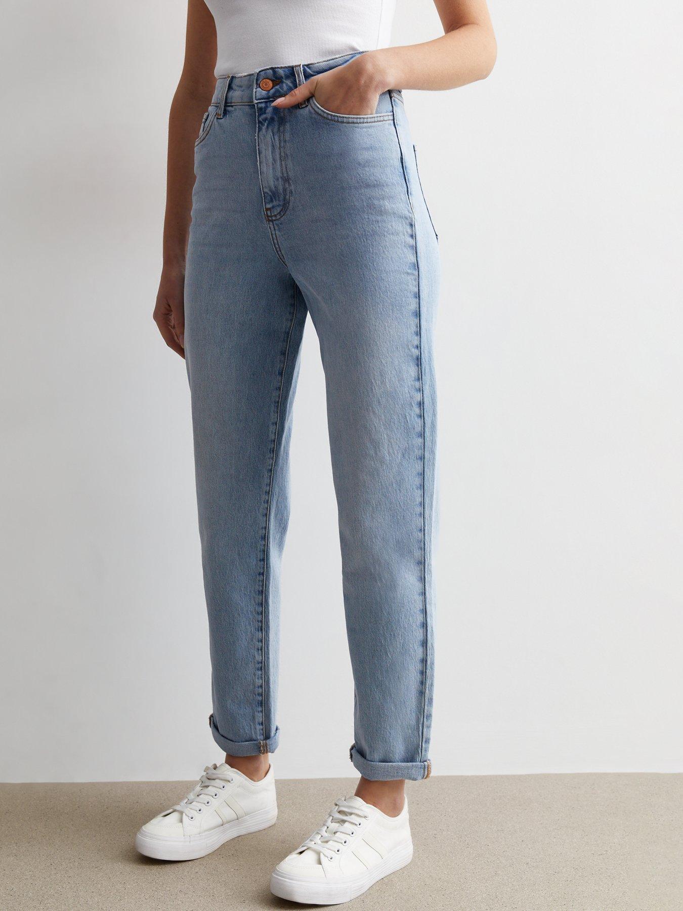 New Look Pale Blue High Waist Tori Mom Jeans