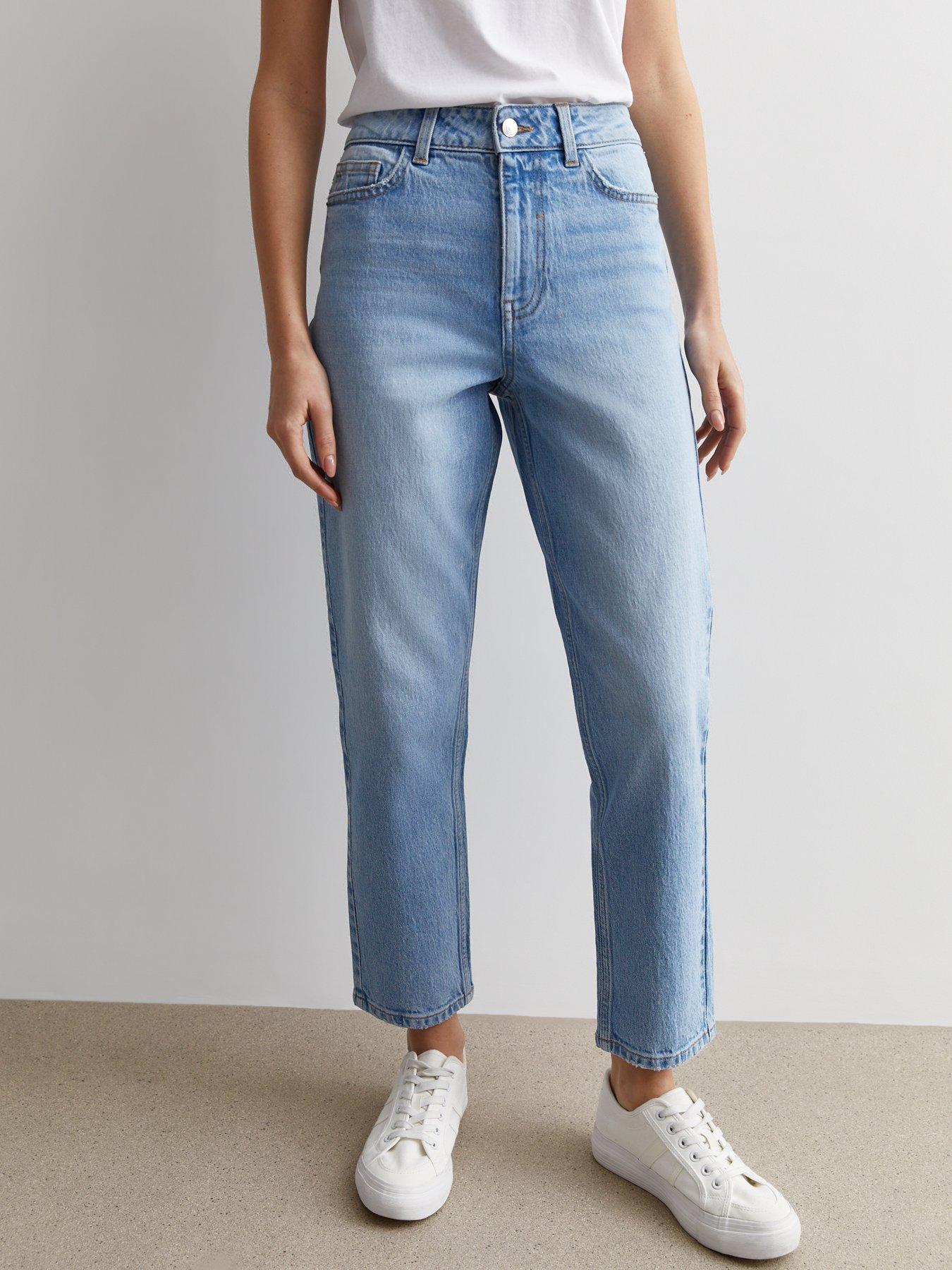 New Look Pale Blue High Waist Tori Mom Jeans Very Ireland