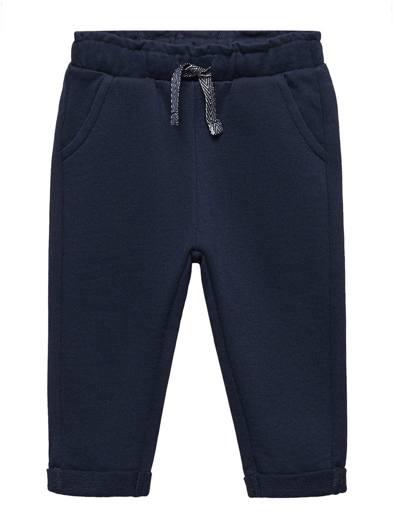 Navy blue cheap girl joggers