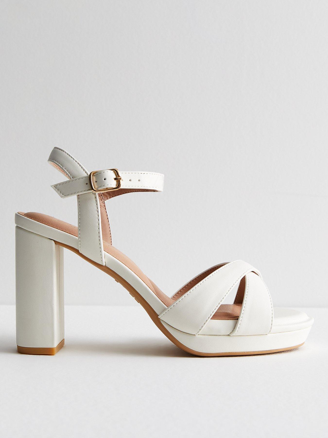 new-look-white-cross-over-platform-block-heel-sandals