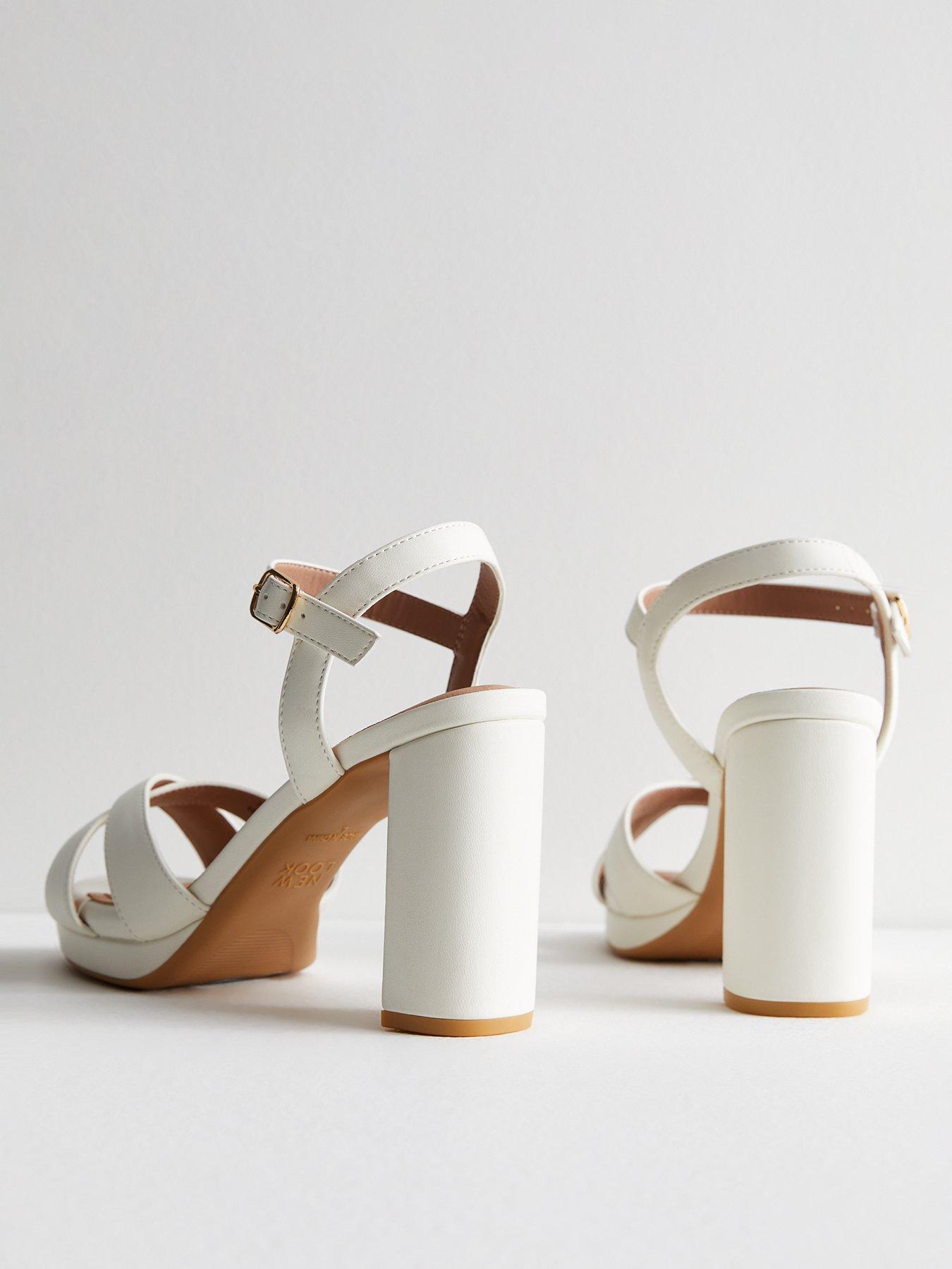 new-look-white-cross-over-platform-block-heel-sandalsback