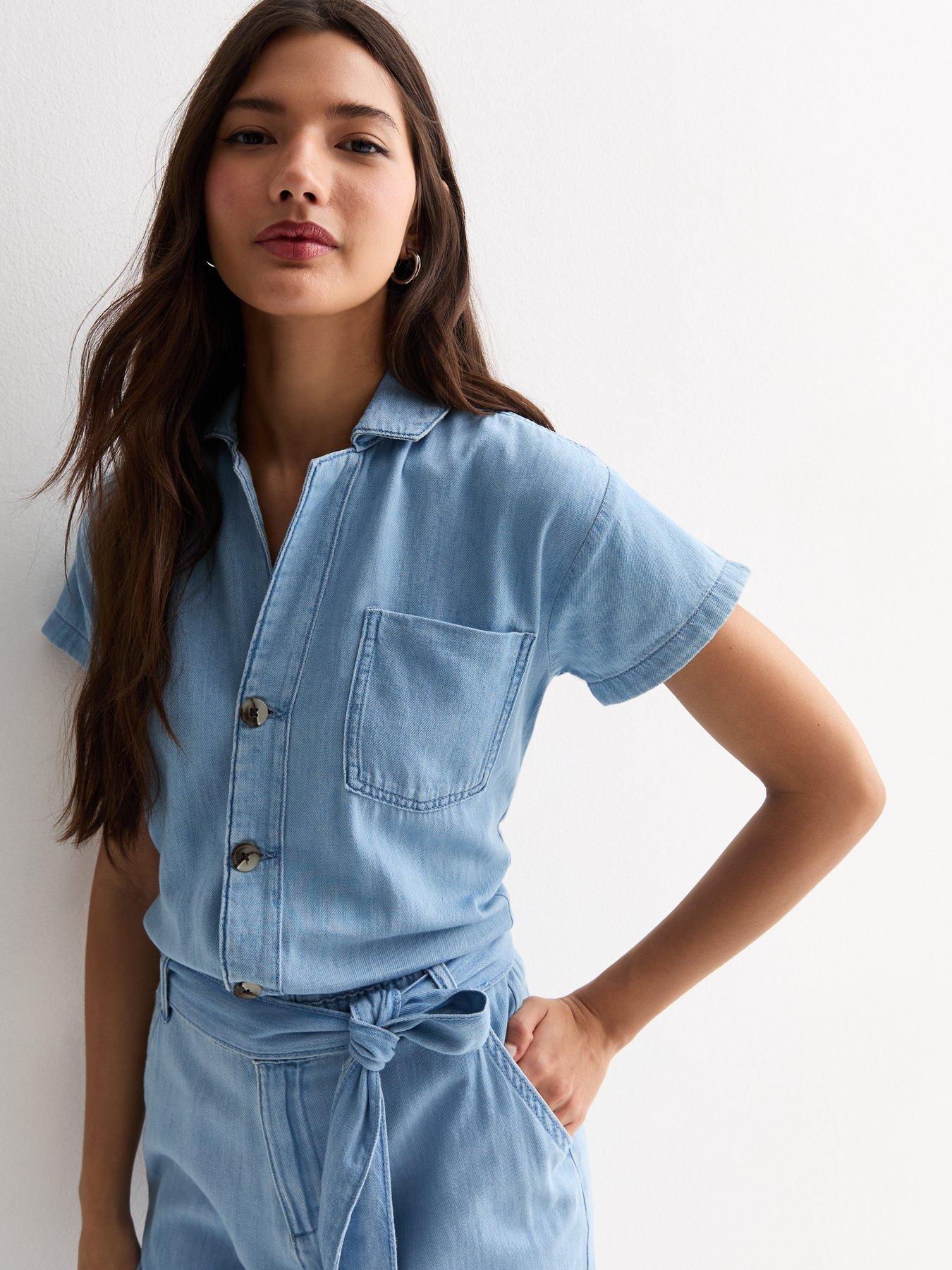 new-look-denim-wide-leg-jumpsuit-pale-bluenbspoutfit