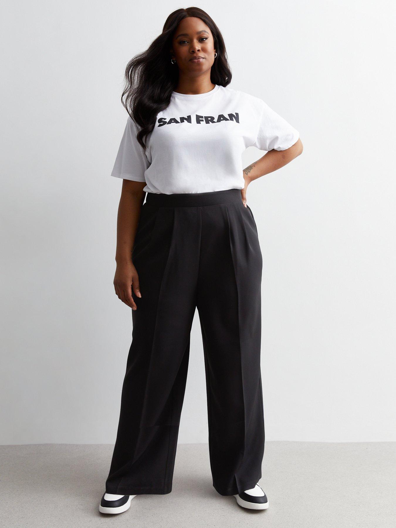 new-look-curves-black-pleated-wide-leg-trousers